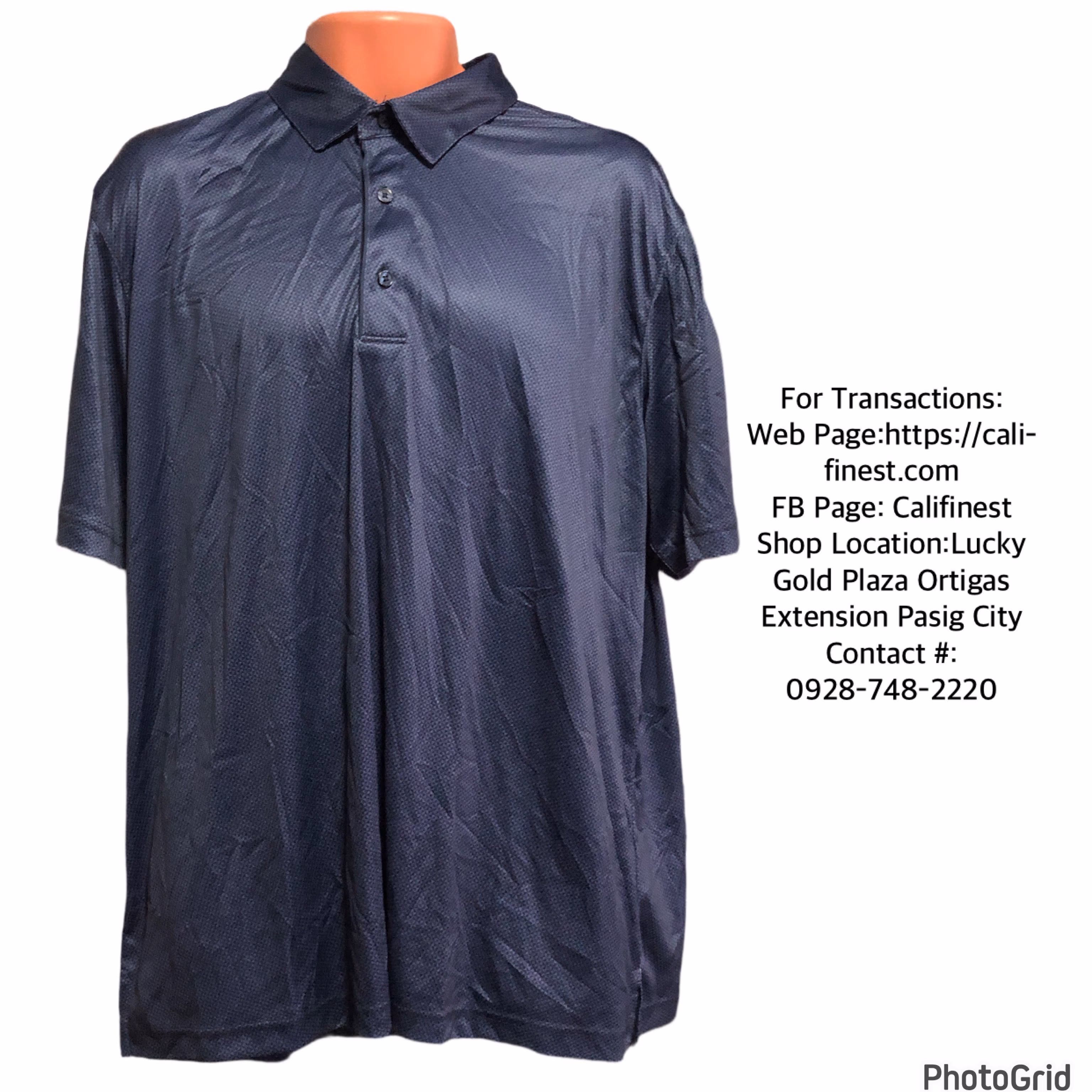 Greg Norman ML75 Play Dry Polo Short Sleeve Large   T#600 