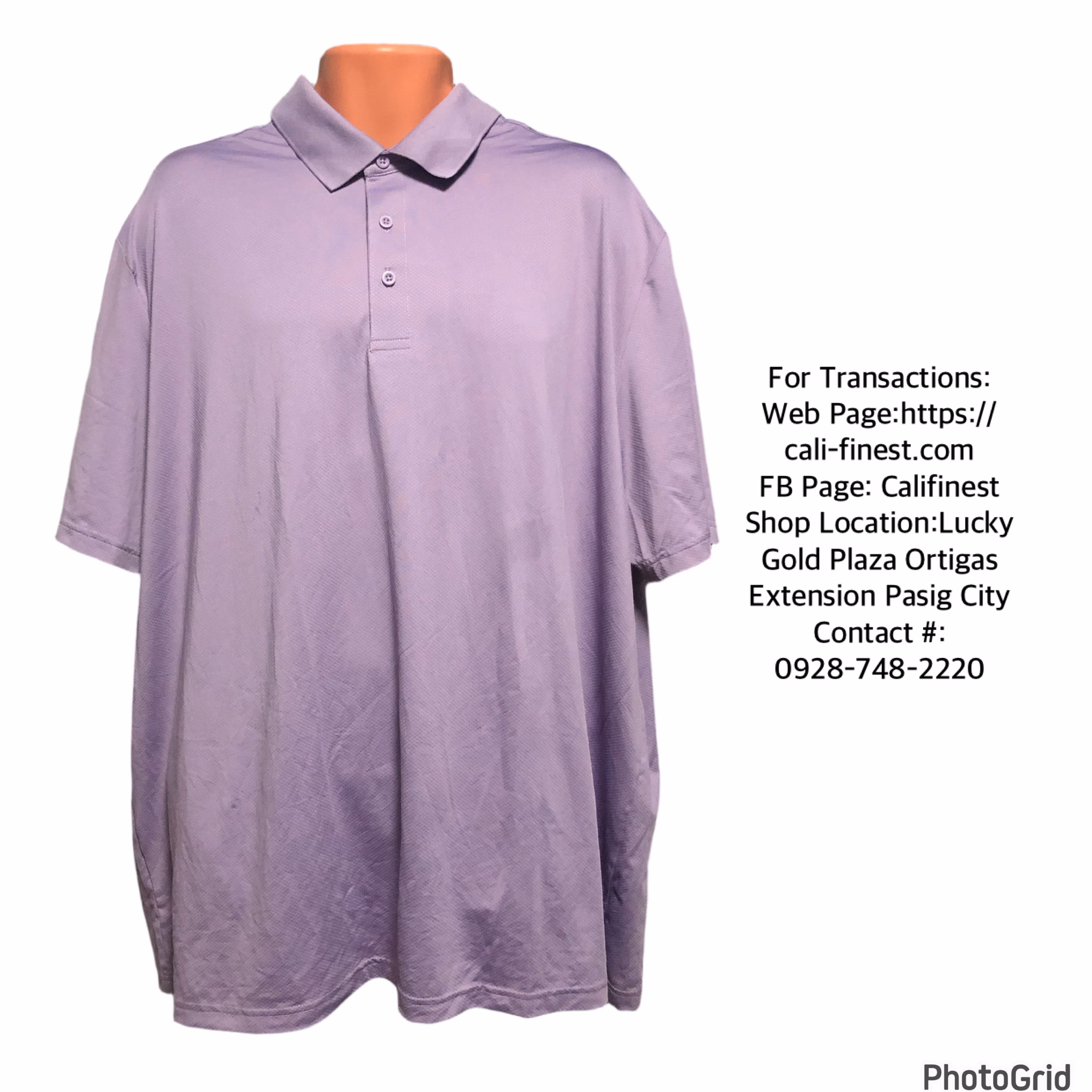 Members Mark Performance Men Polo XXL  T#633