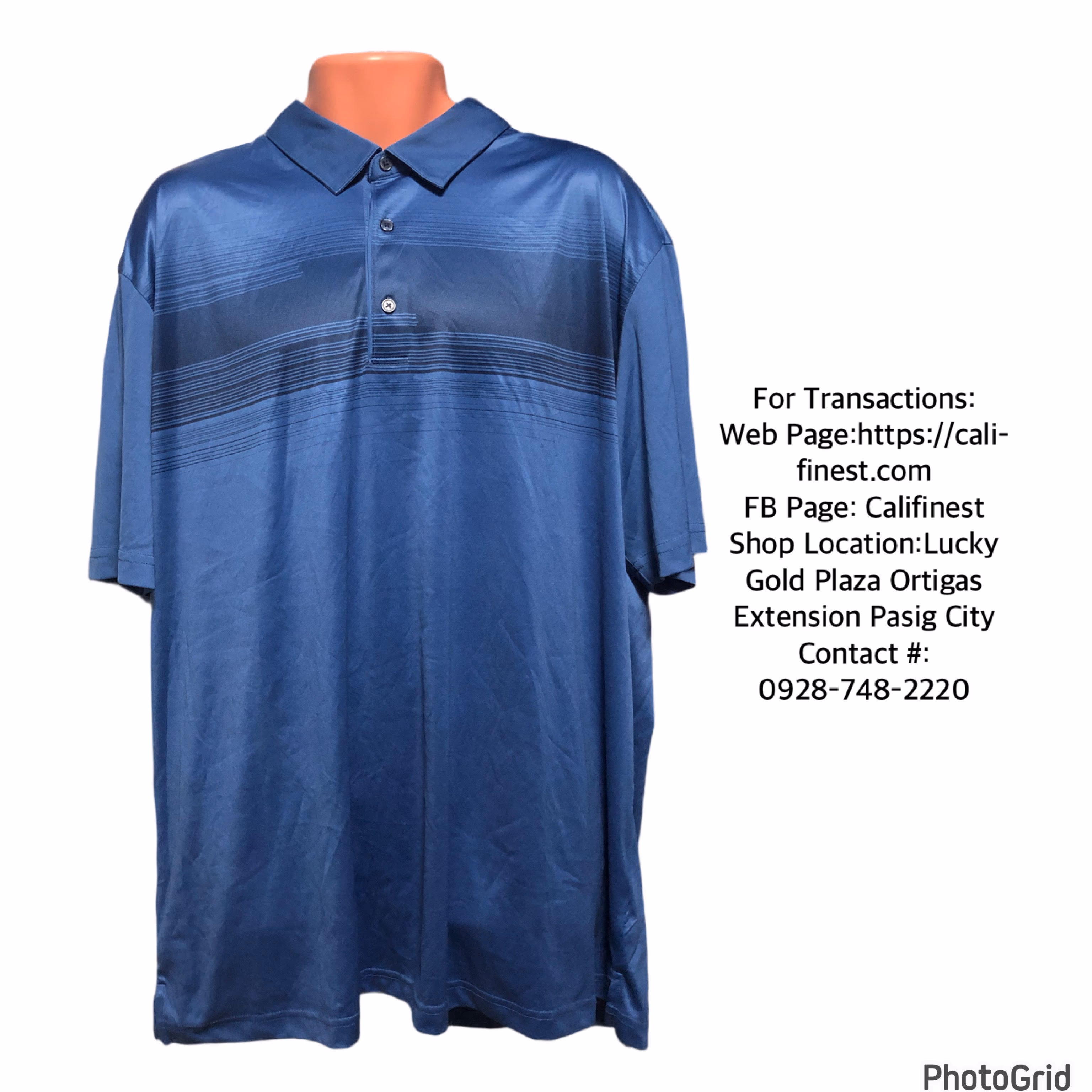 Greg Norman ML75 Men Polo Shortsleeve XXL  T#635