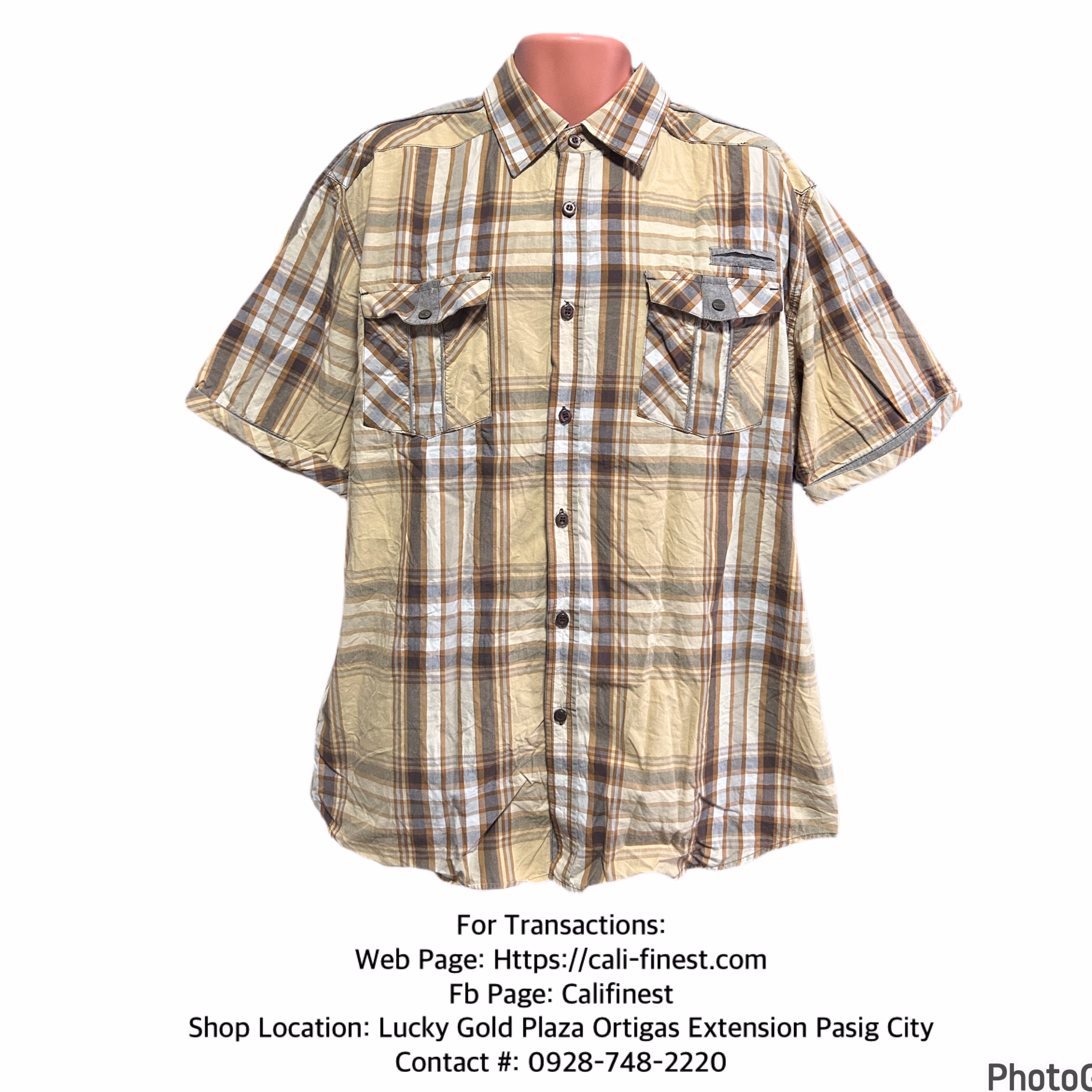 Knockout Jeans Men’s Short Sleeves Size XL