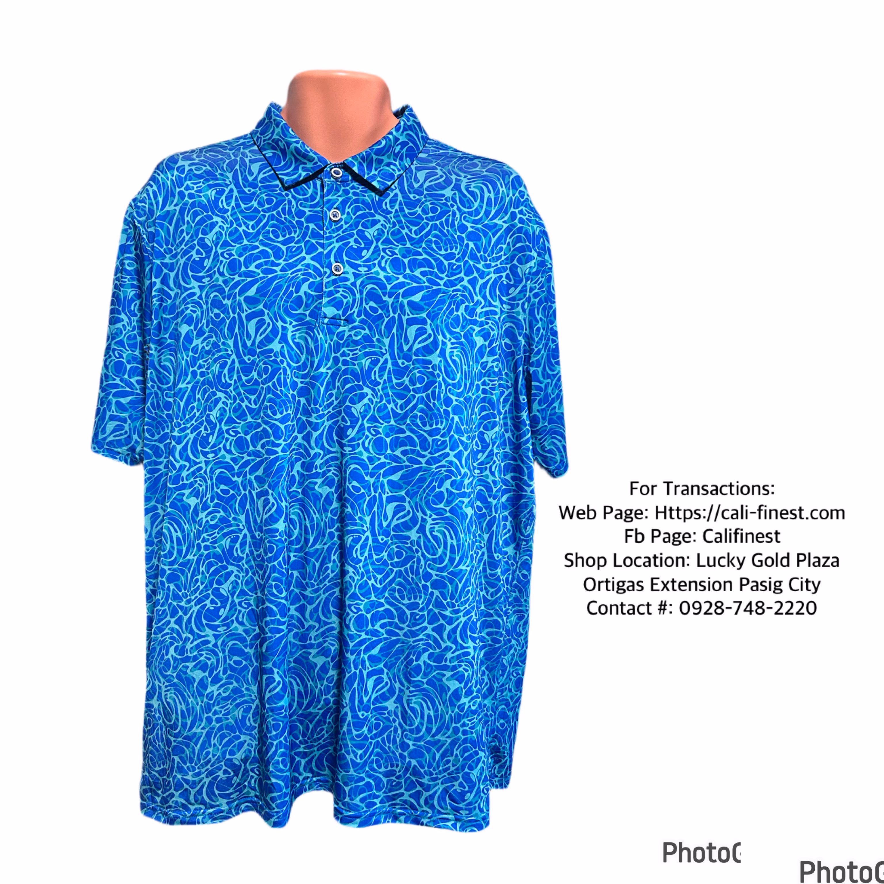 Deer Lady Golf Shirts For Men Short Sleeve, Large