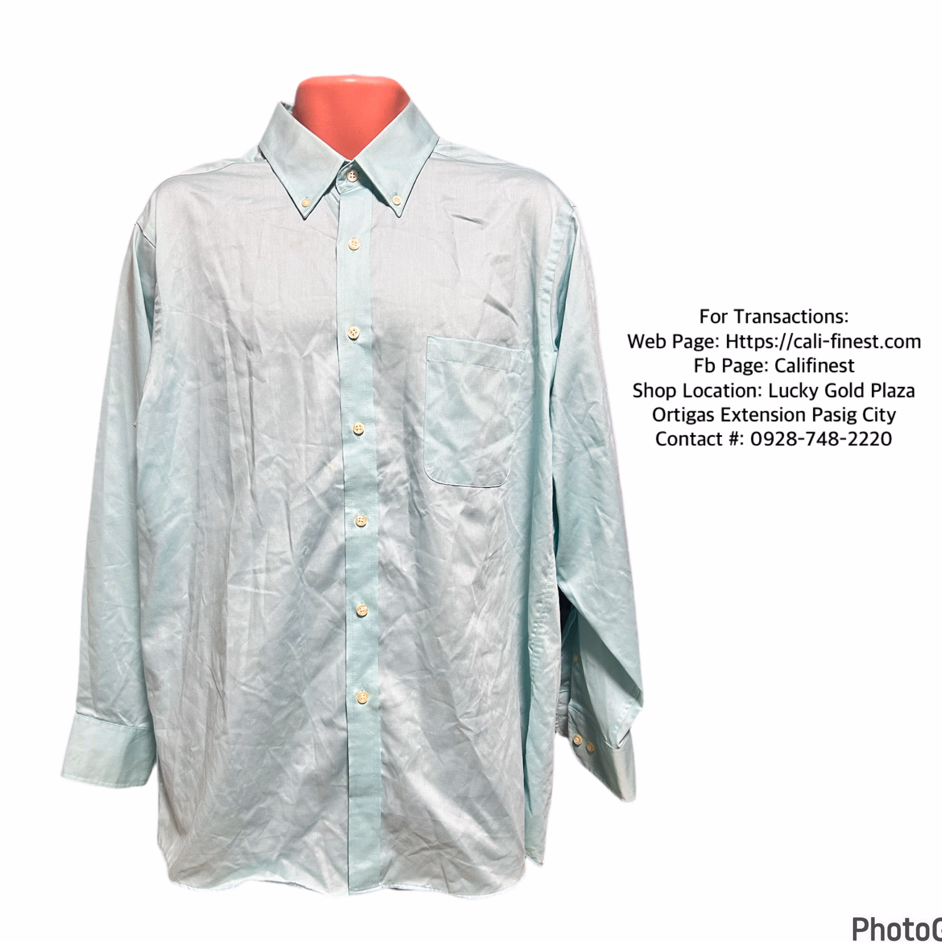 Chaps Men’s Long Sleeve Button-up