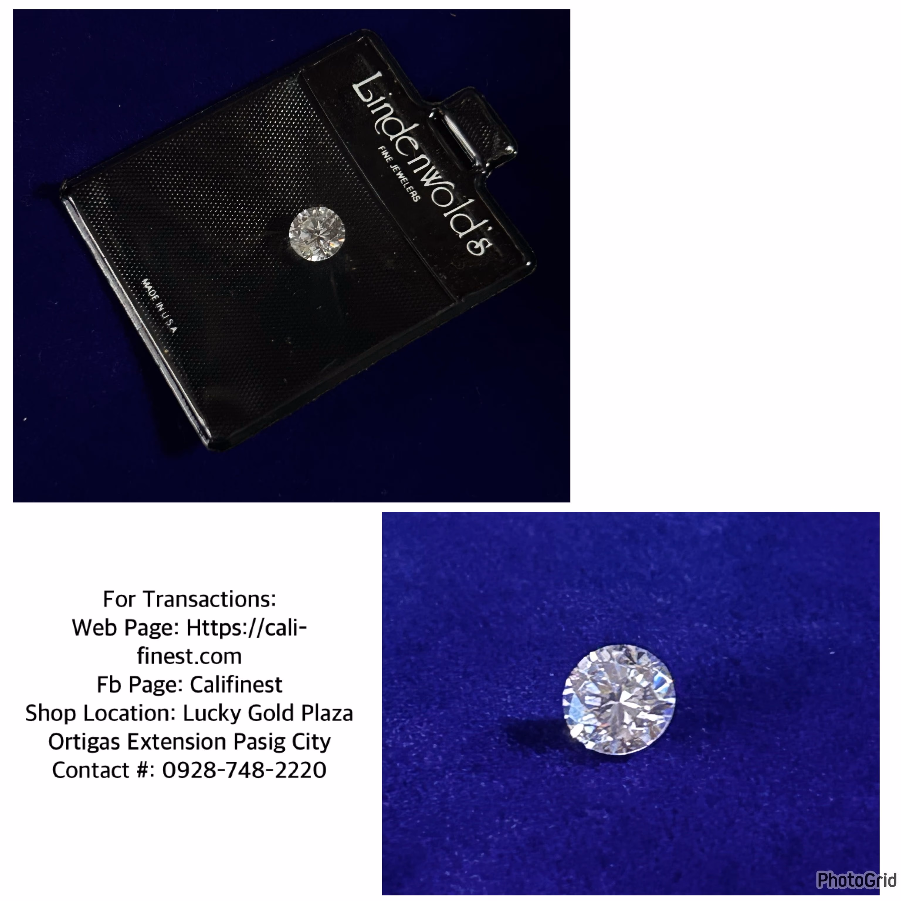 Lindenwold Fine Jewerlies Genuine Cubic Zirconia 1 Carat