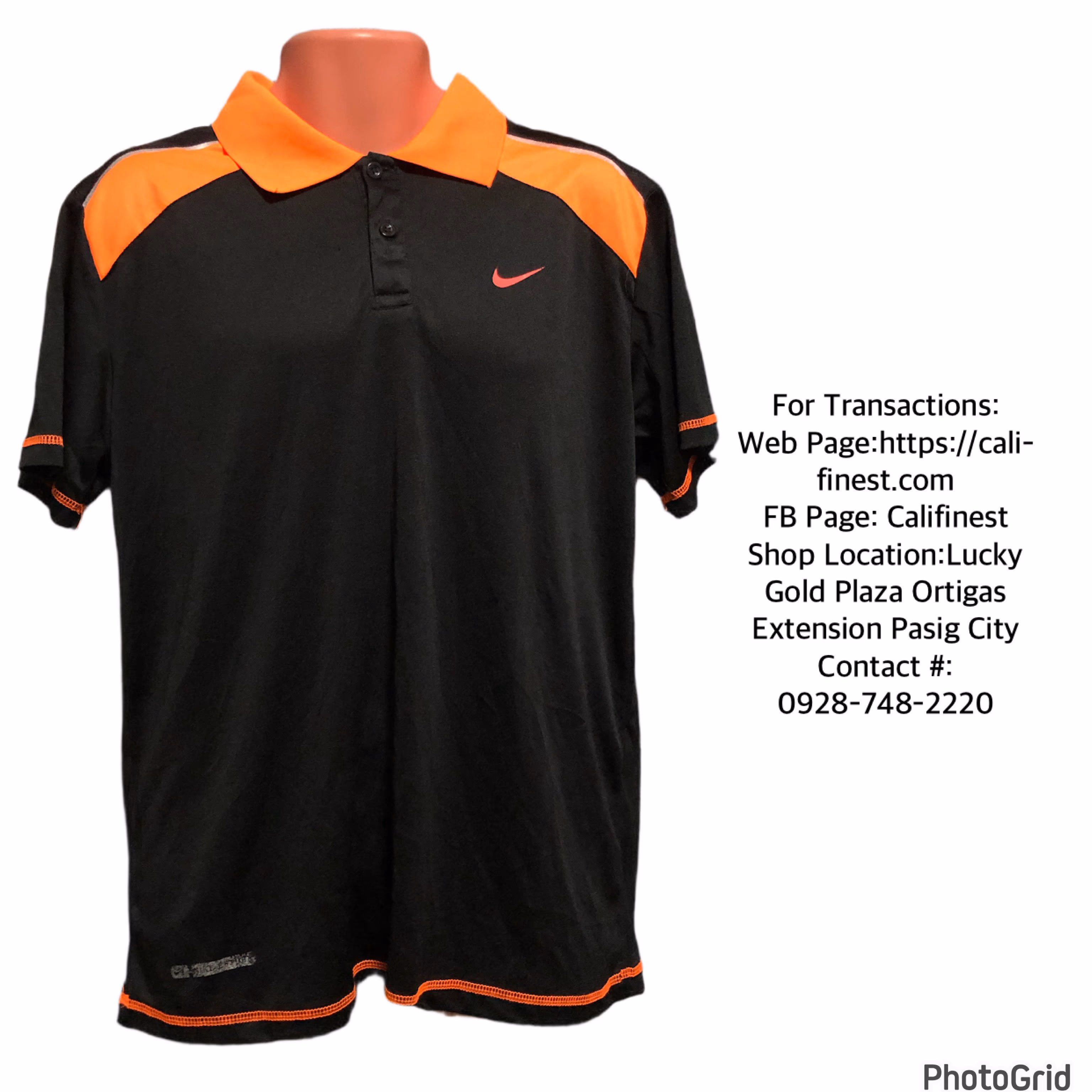 Nike Men Polo shirt 2XL  T#611
