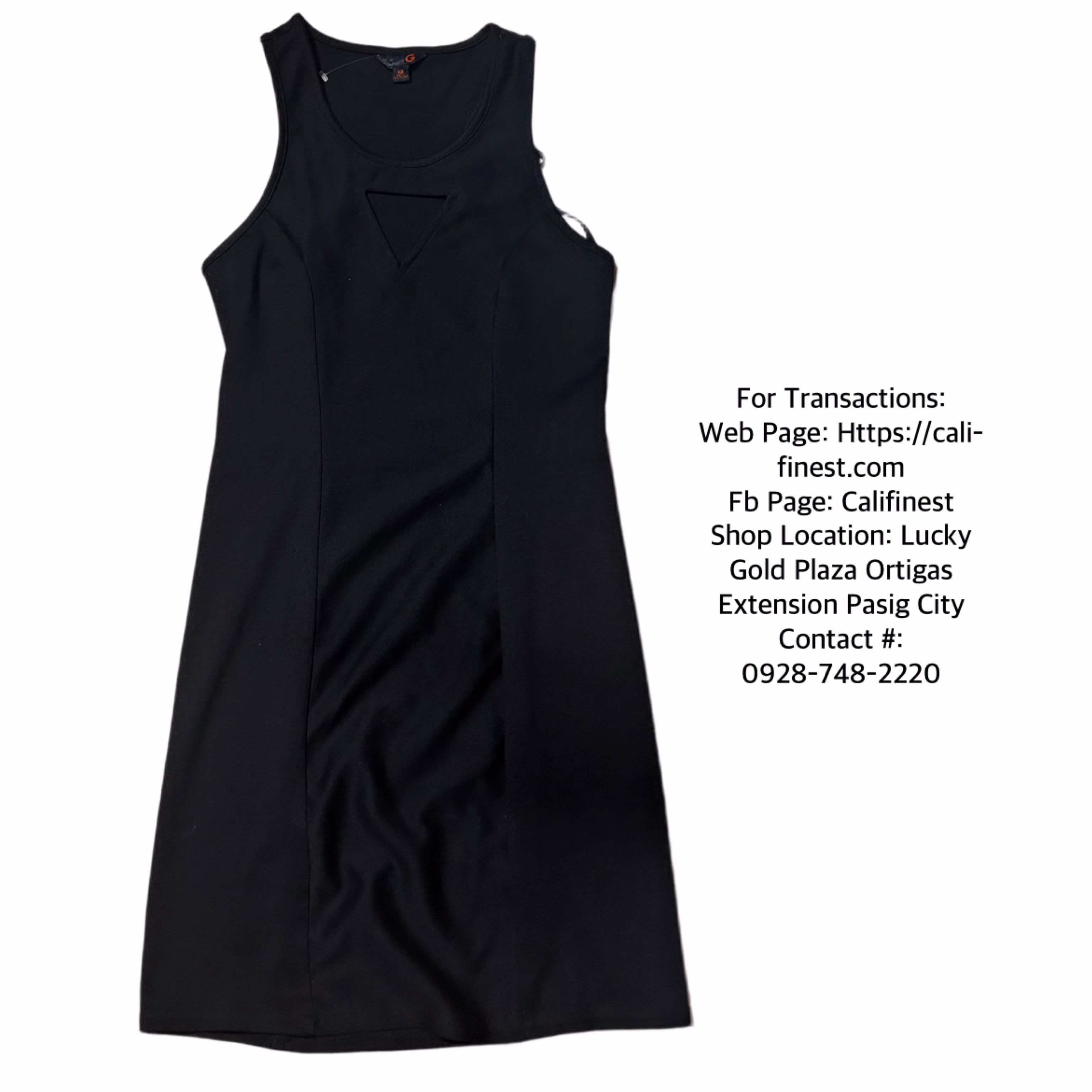 G By Guess Black Dress XS  D#98