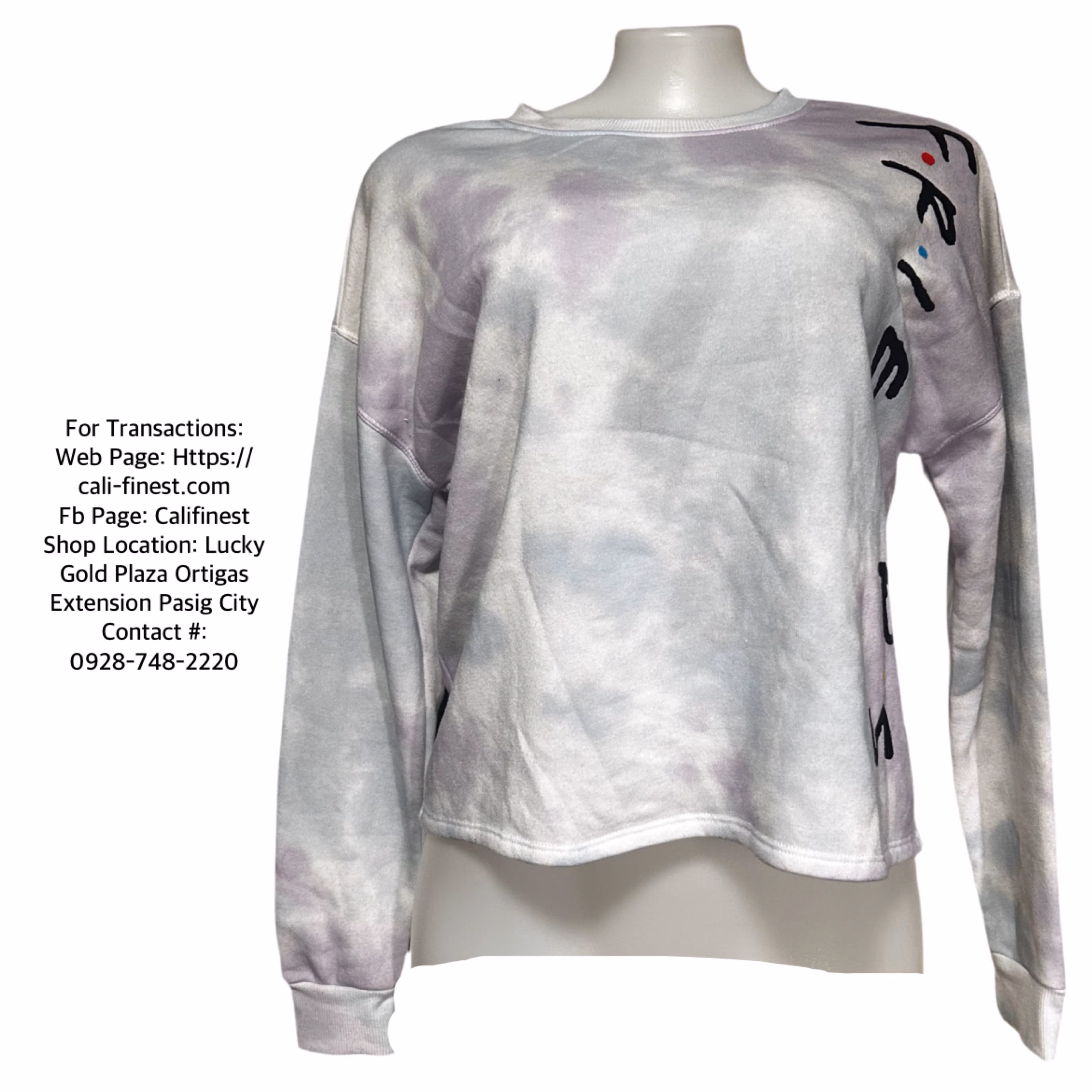 Friend Women’s Tie Dye Sweater Size XS