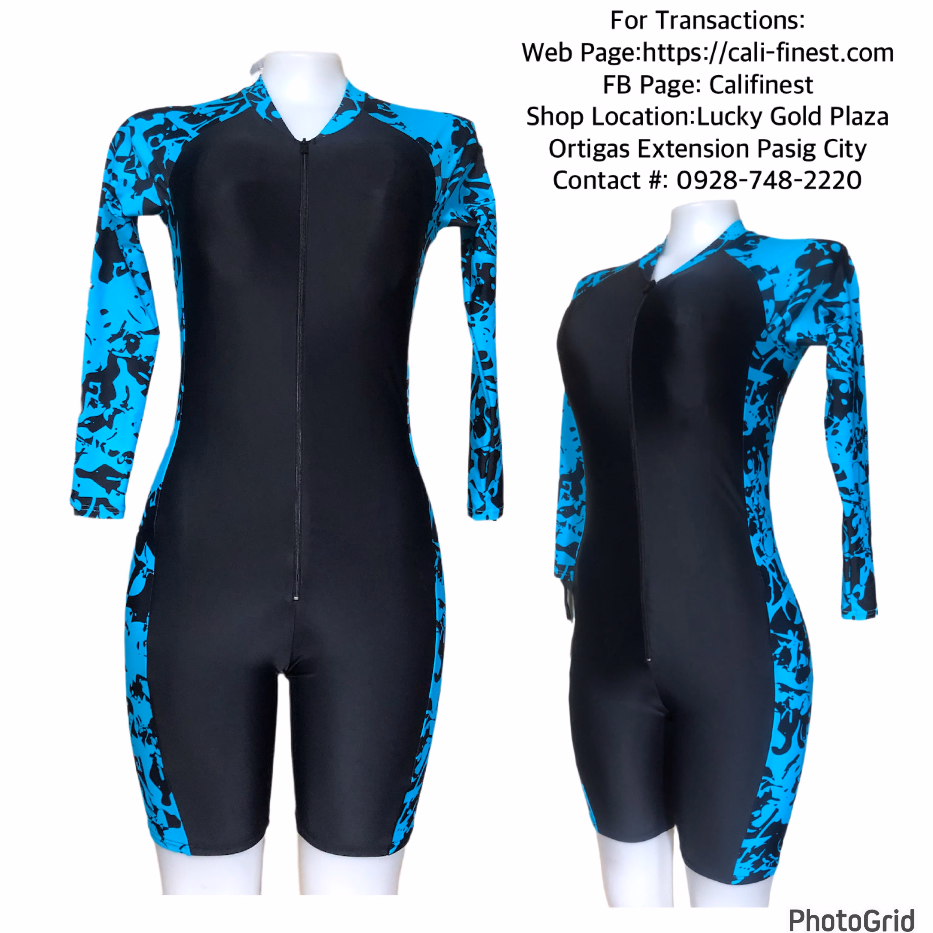 Brandnew Micosuza Women’s One Piece Swimsuit Tummy Control, Long Sleeve Rash Guard Surfing Scuba Snorkeling small  T# 481