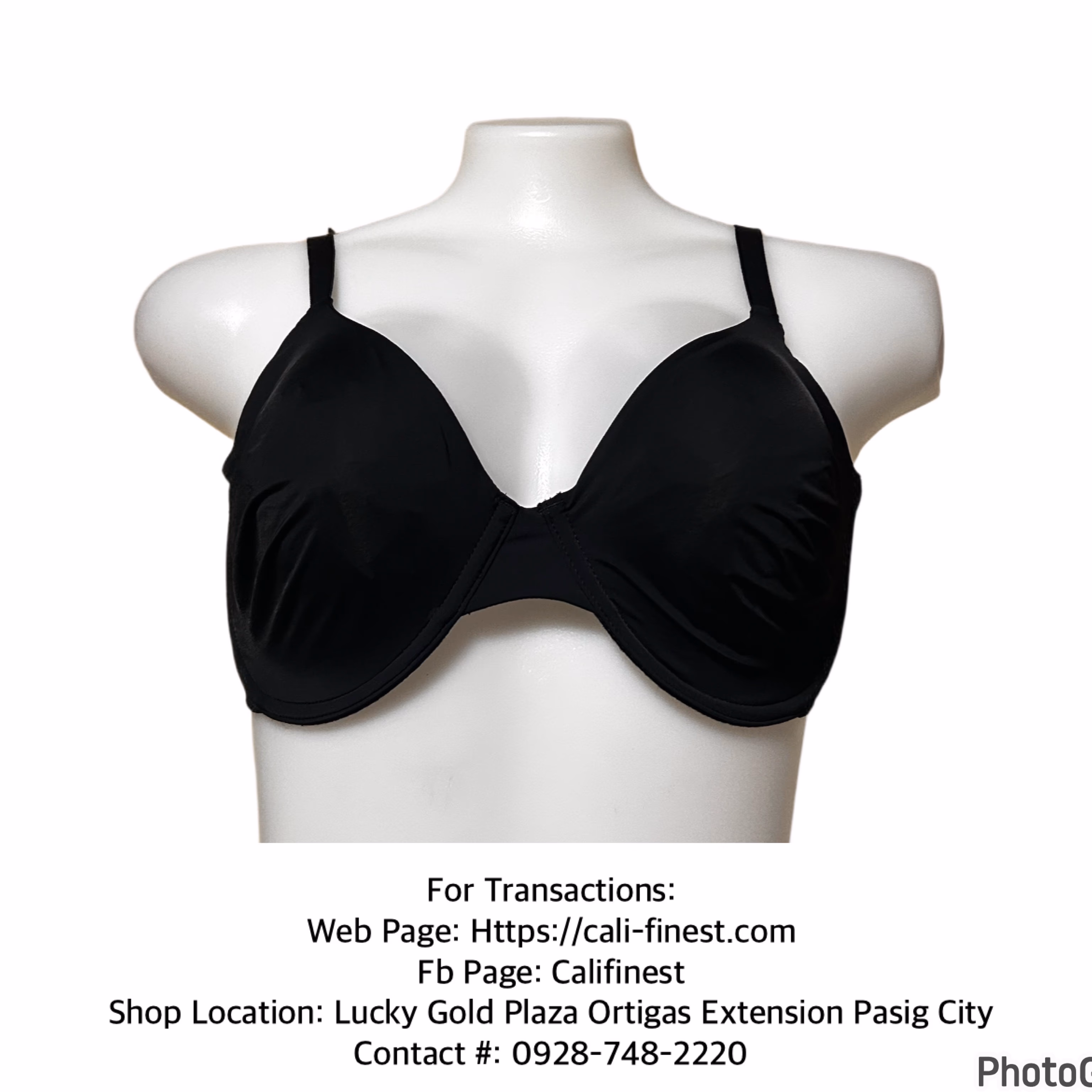 GapBody 36D Black Bra