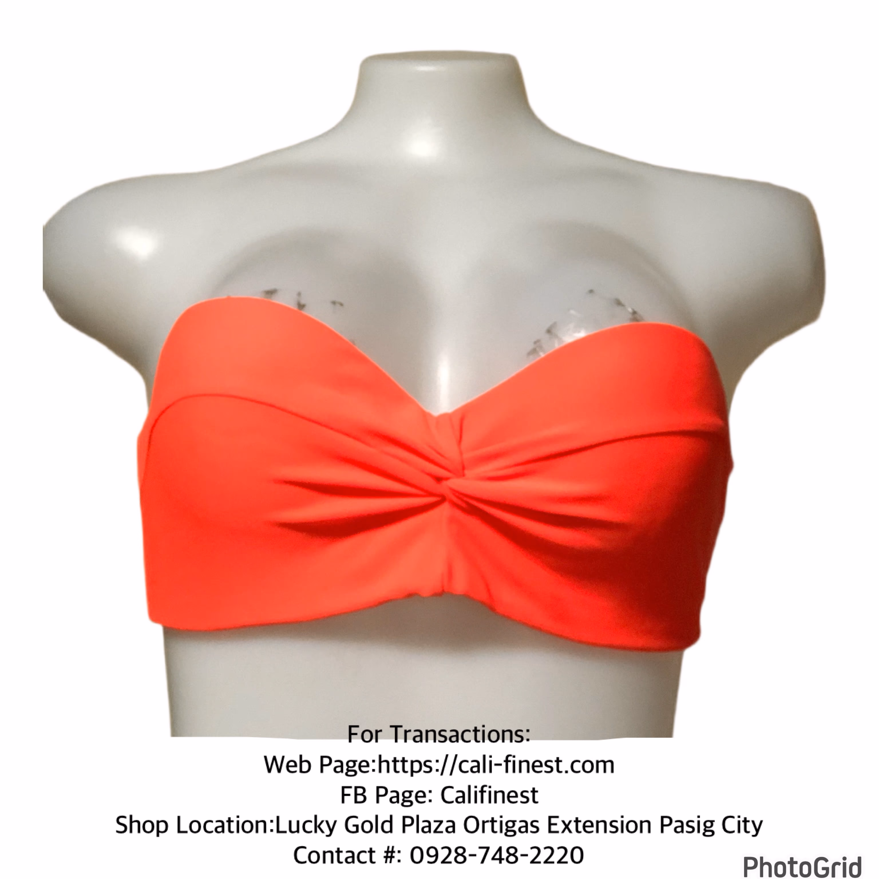 Xhilaration Womens Bikini Top Large   T# 266