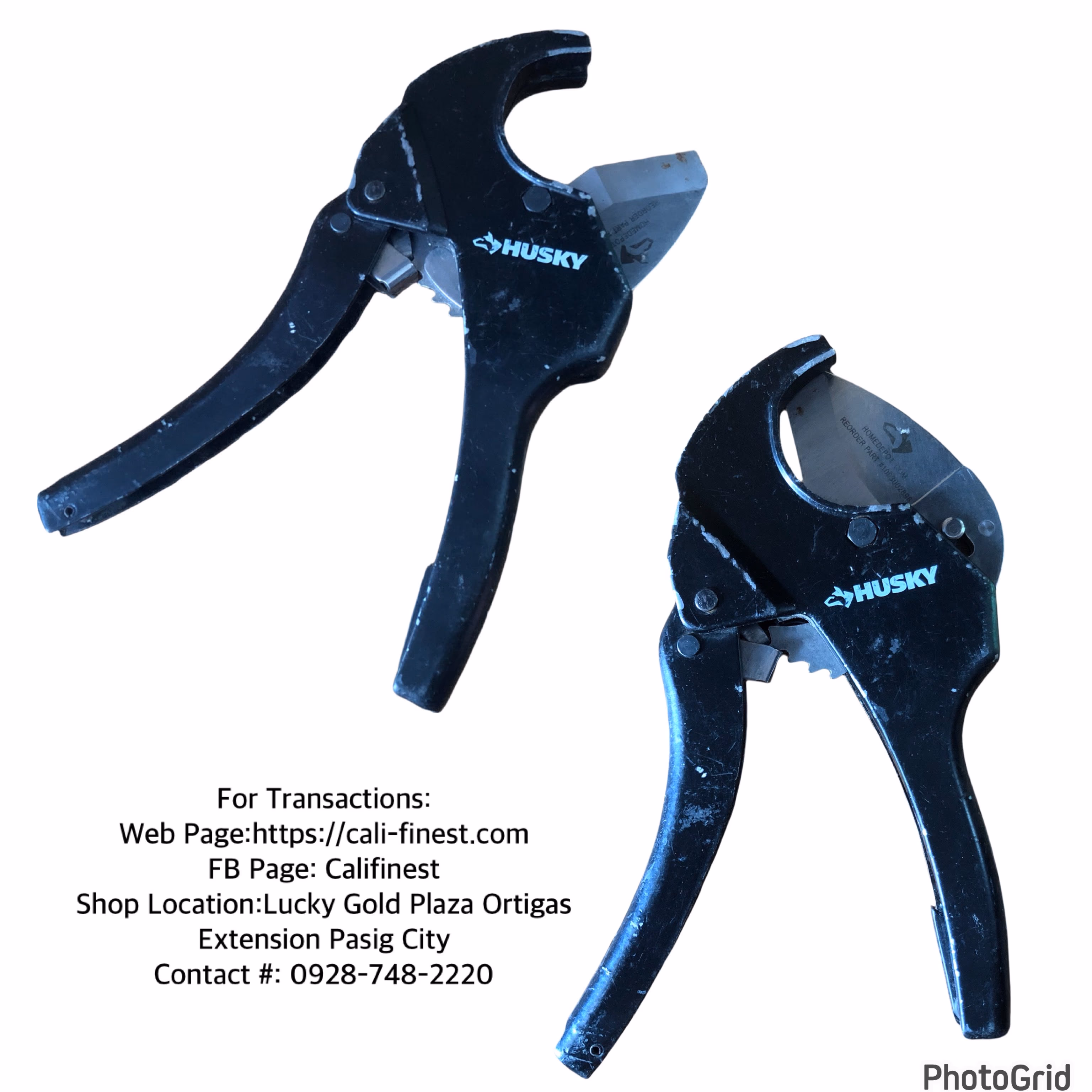 Husky 2 in. Ratcheting PVC Cutter