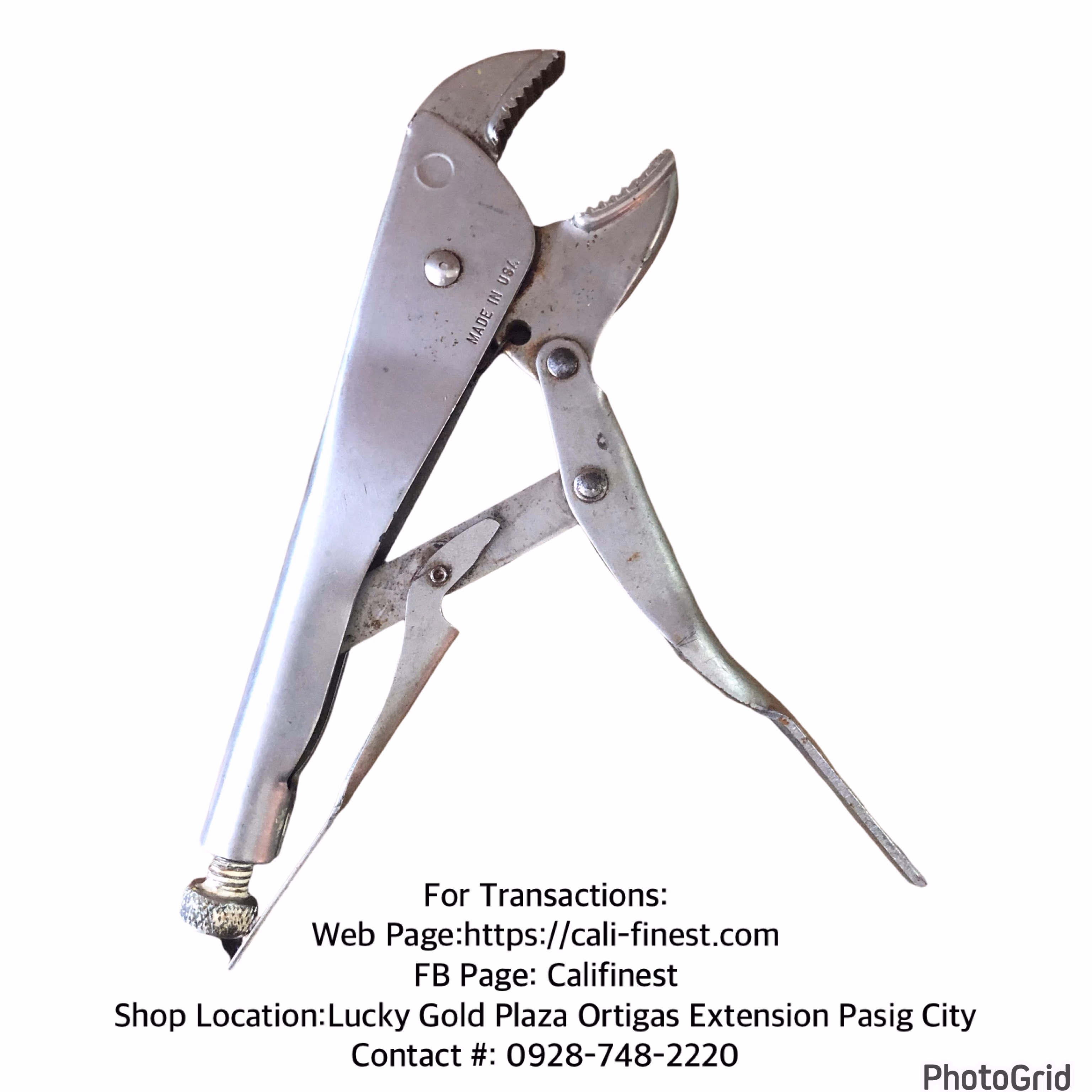 Vise Grip Petersen Dewitt 10cr made in USA