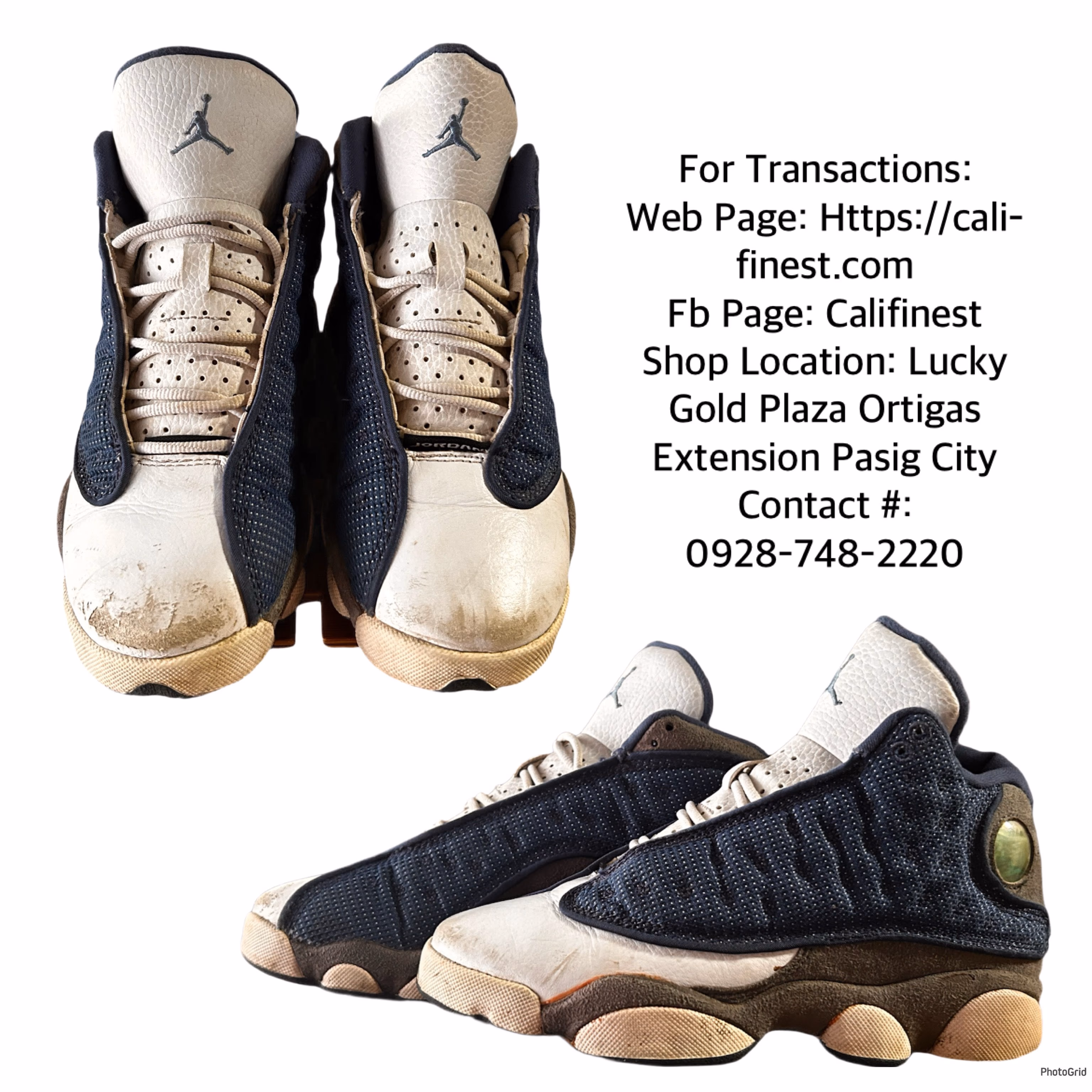 Jordan 13 Retro Flint 2010 GS Sneaker Shoes