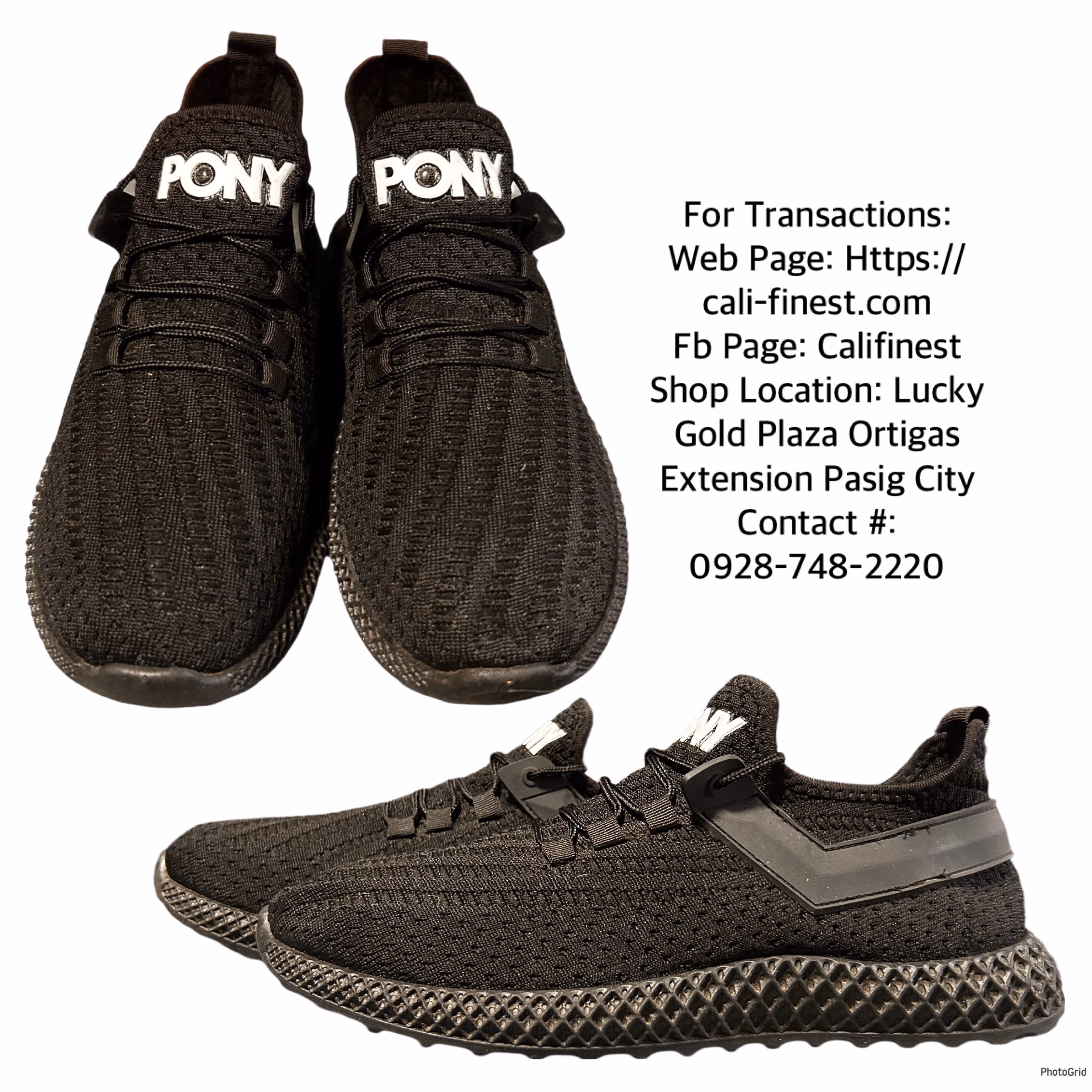 PONY Product of New York Fashion Running Knit Light Sneakers Shoes for Women P2 Tempo Ladies