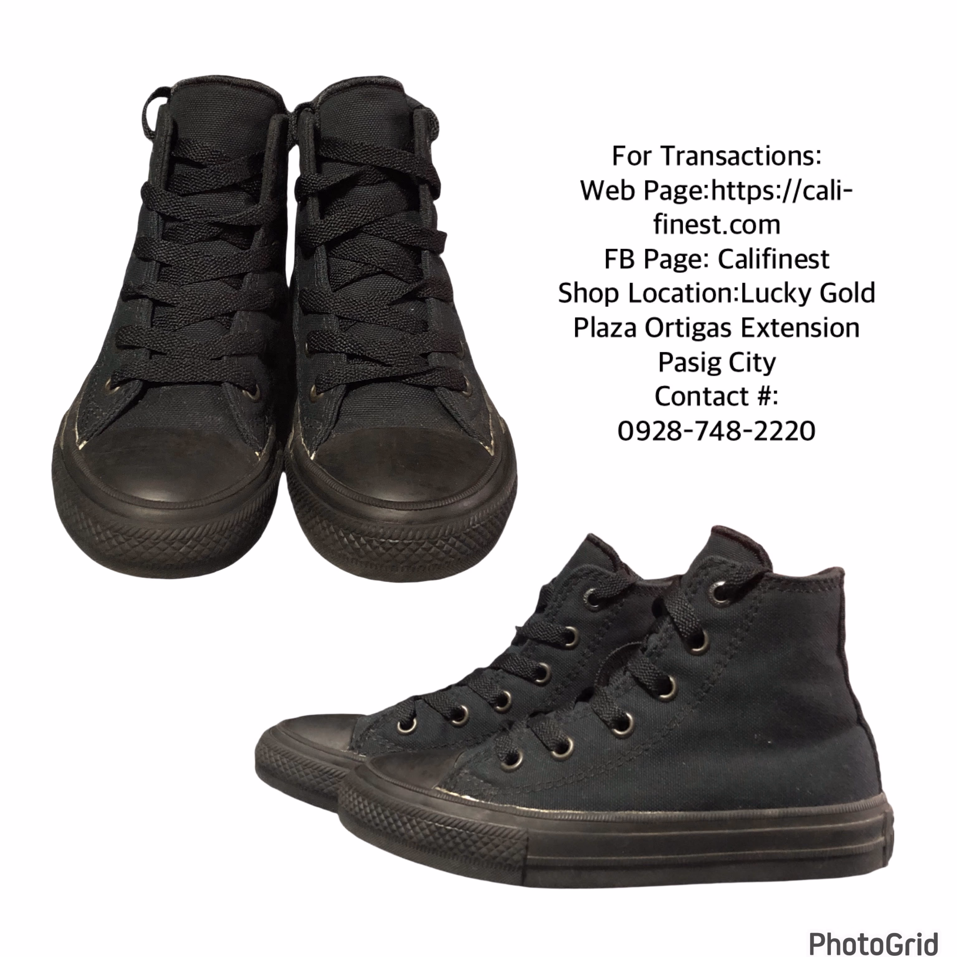 Converse Unisex Kids Size 11 Chuck Taylor All Star High Top Shoes