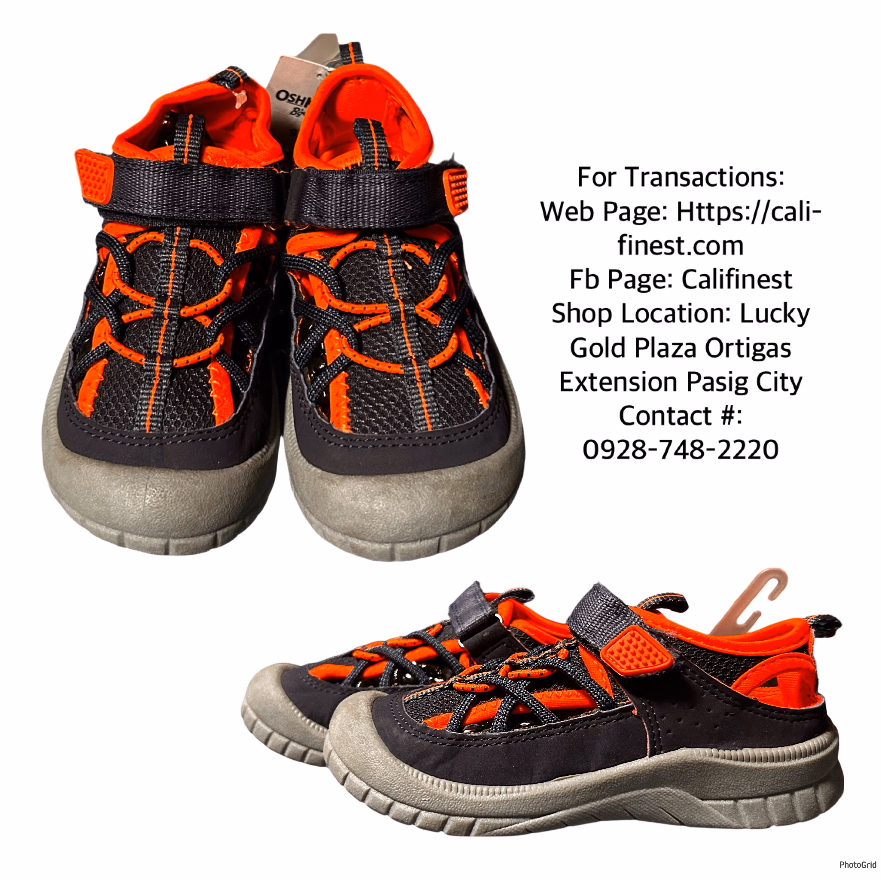 Brandnew Oshkosh B’gosh Sevvy Boys Sneakers