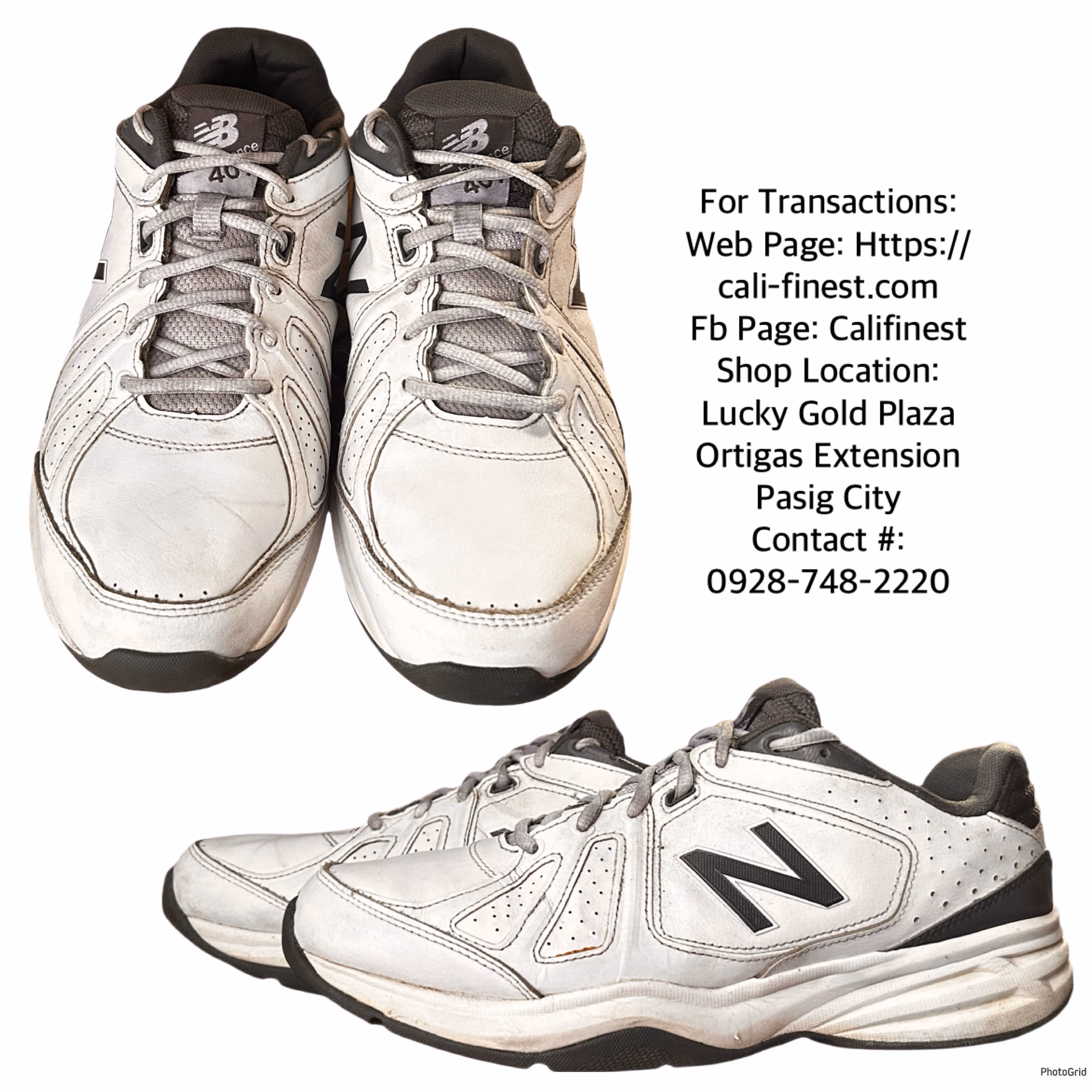 New Balance 409 Walking Running Gray/White Sneaker Shoes for Men
