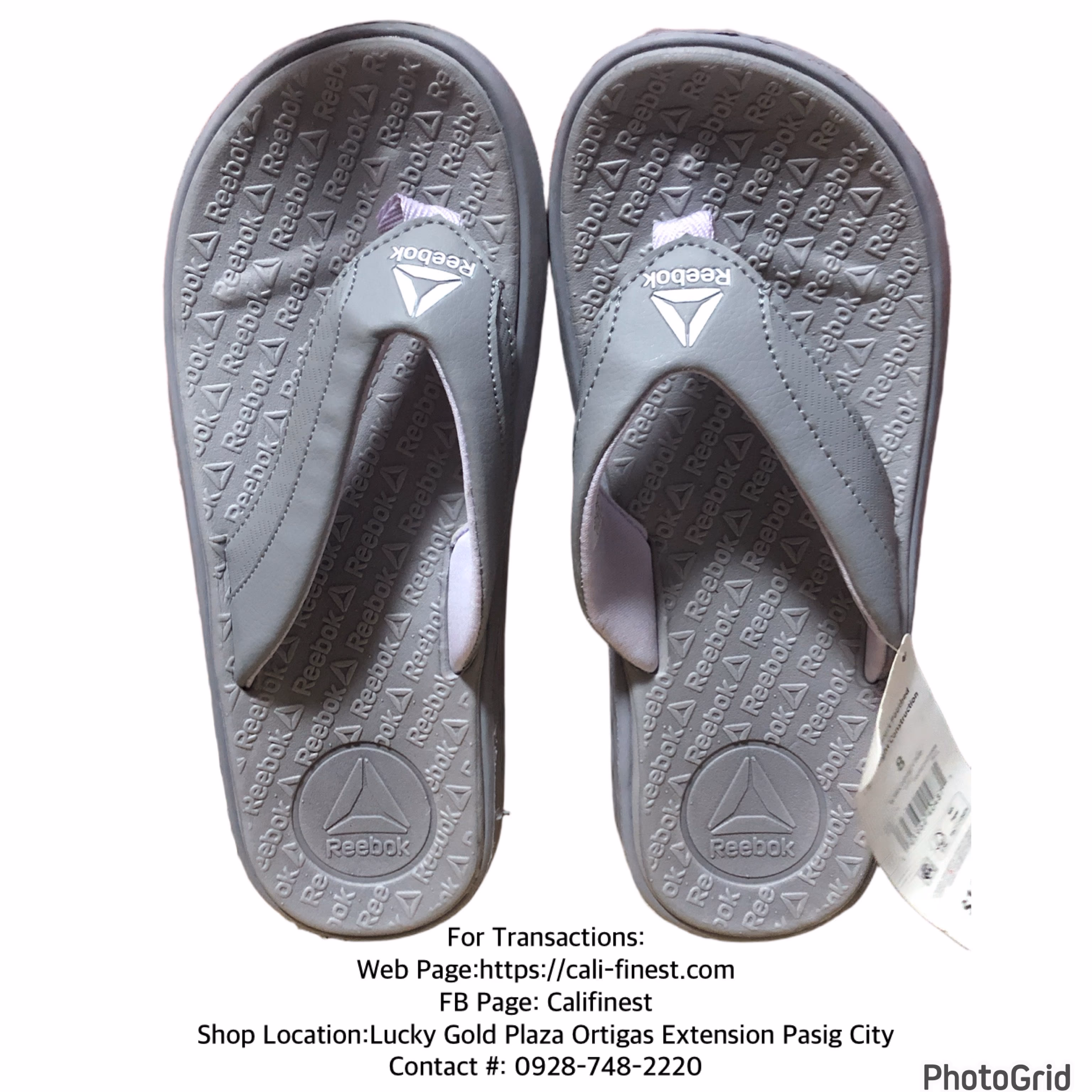 Brandnew Reebok EVA Comfort light lightweight slide for Women in purple grey  S#0084 