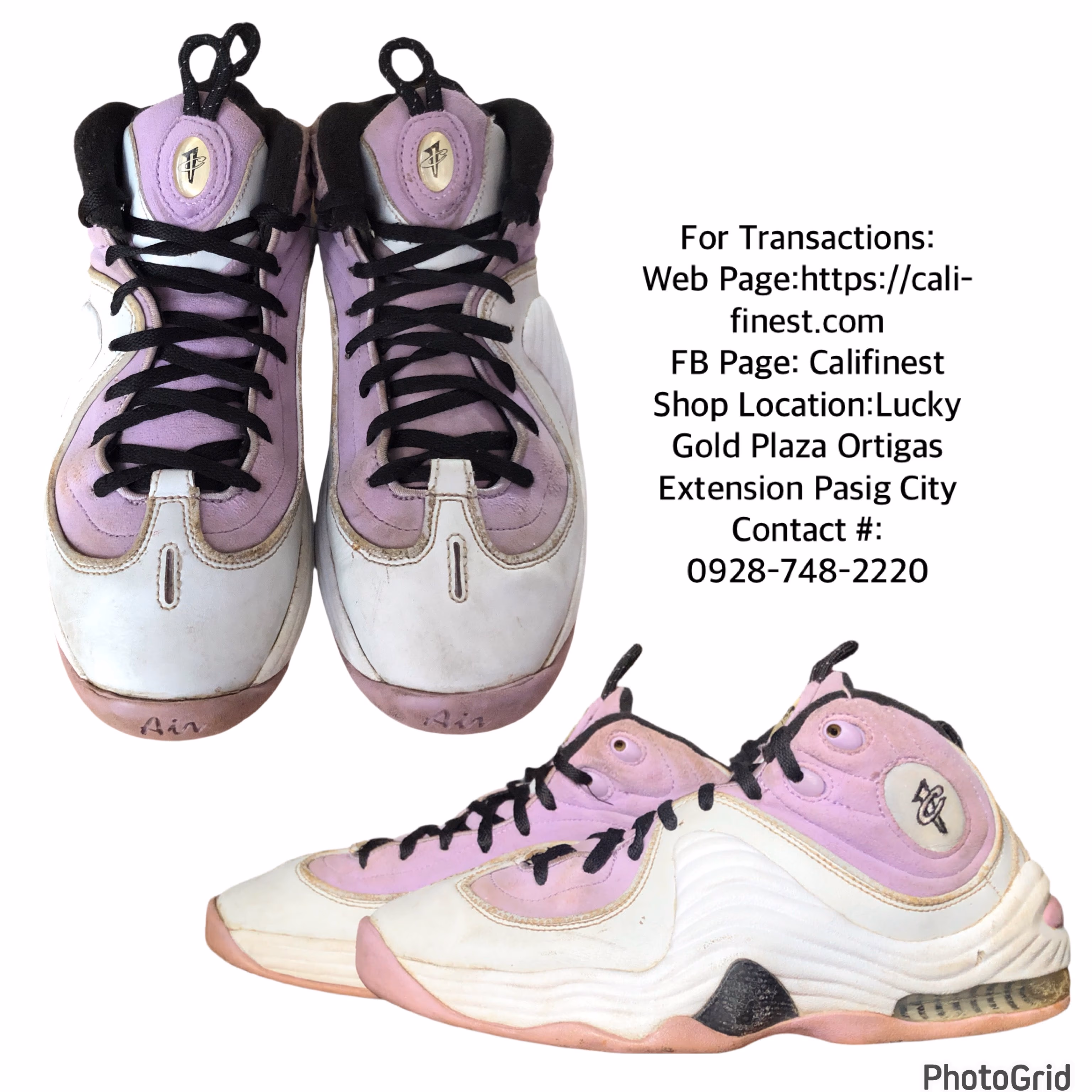 Nike Air Penny II Urban Lilac CGS Sneaker Shoe for Men and Women