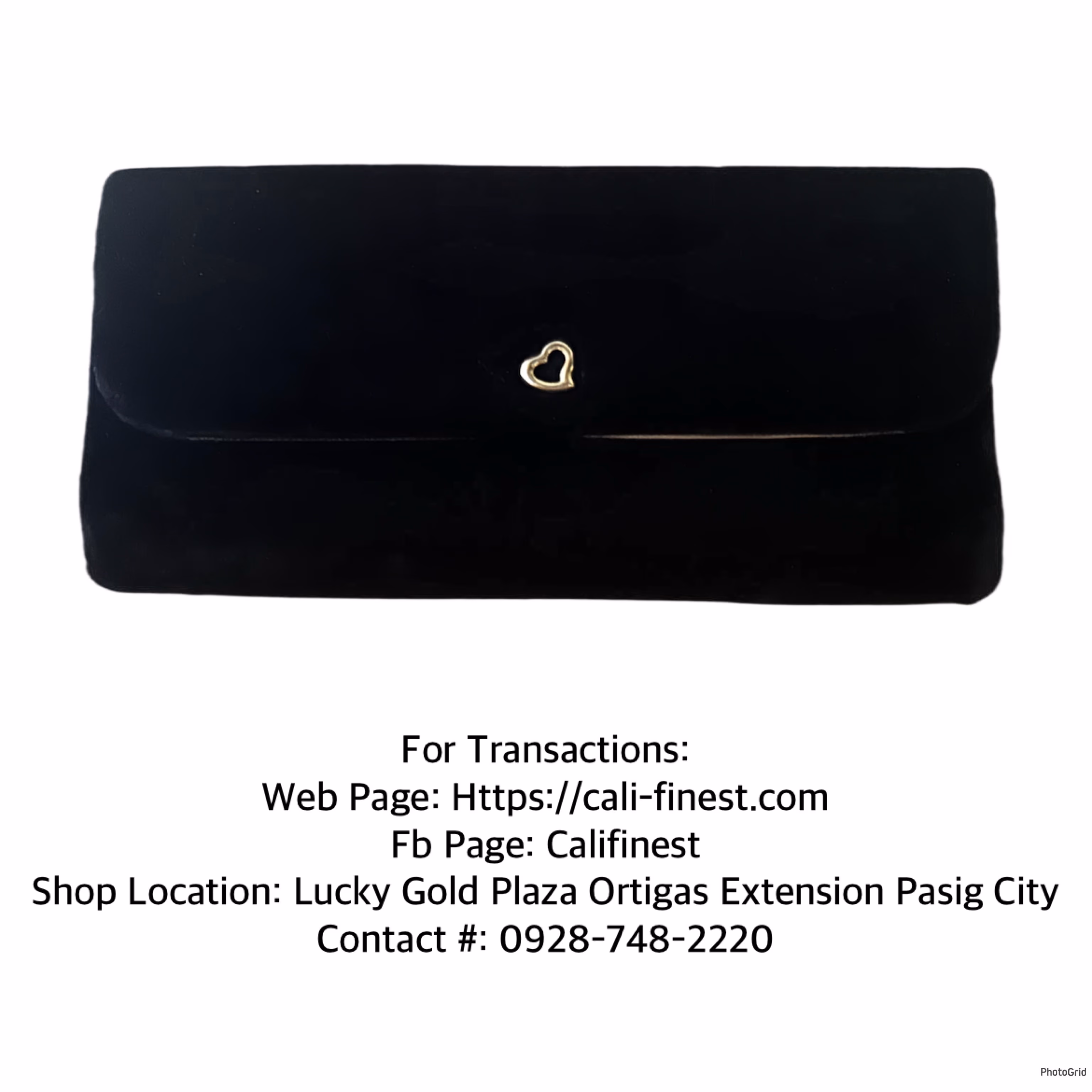 Victoria’s Secret Velvet Black Handbag 