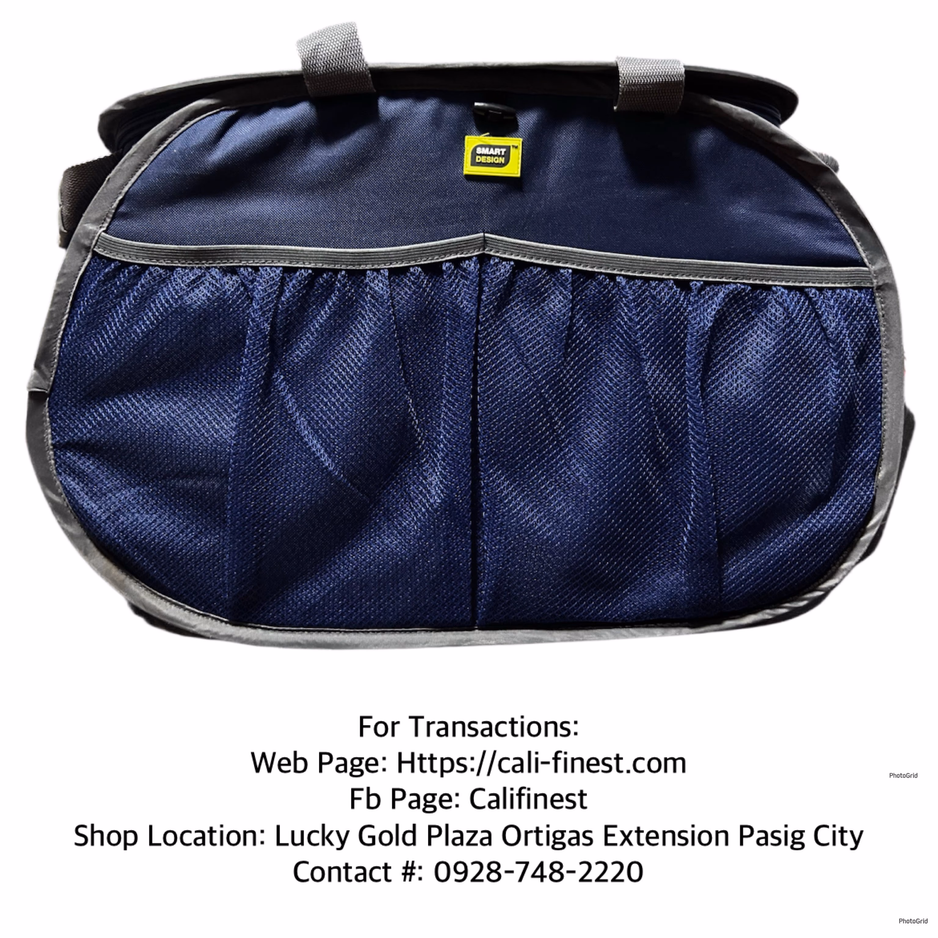 Smart Design Pop Up Insulated Organizer with Neoprene Padded Handles