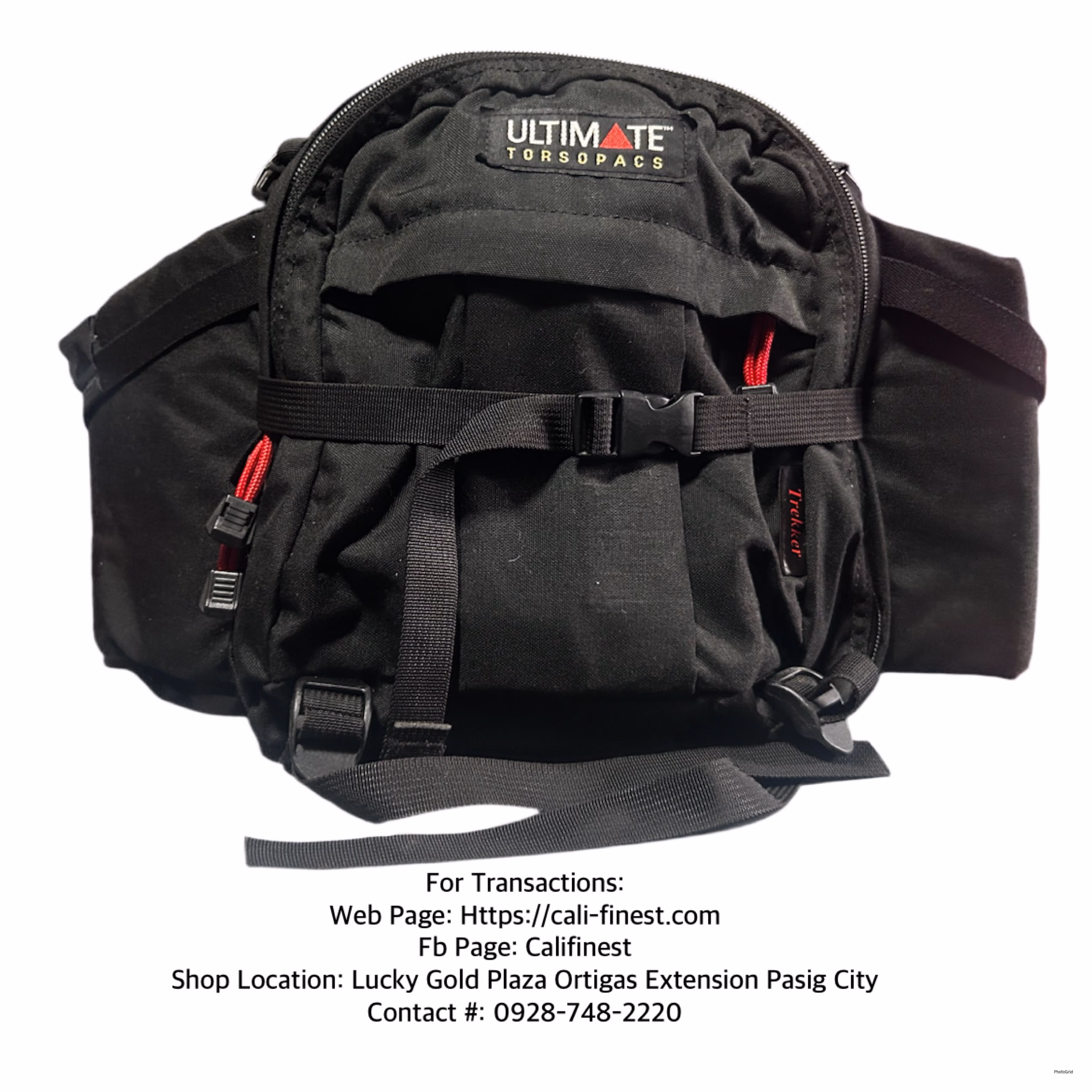 Ultimate Torsopacs Lumbar/Waist /Fanny pack bag for Hiking , Camping, Travelling , Trekking   BA#0059 