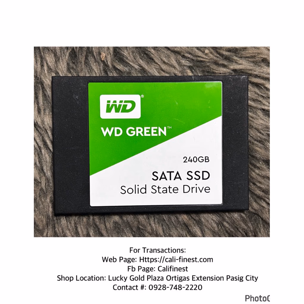 WD Green 240GB SATA SSD Solid State Drive  EL#478 