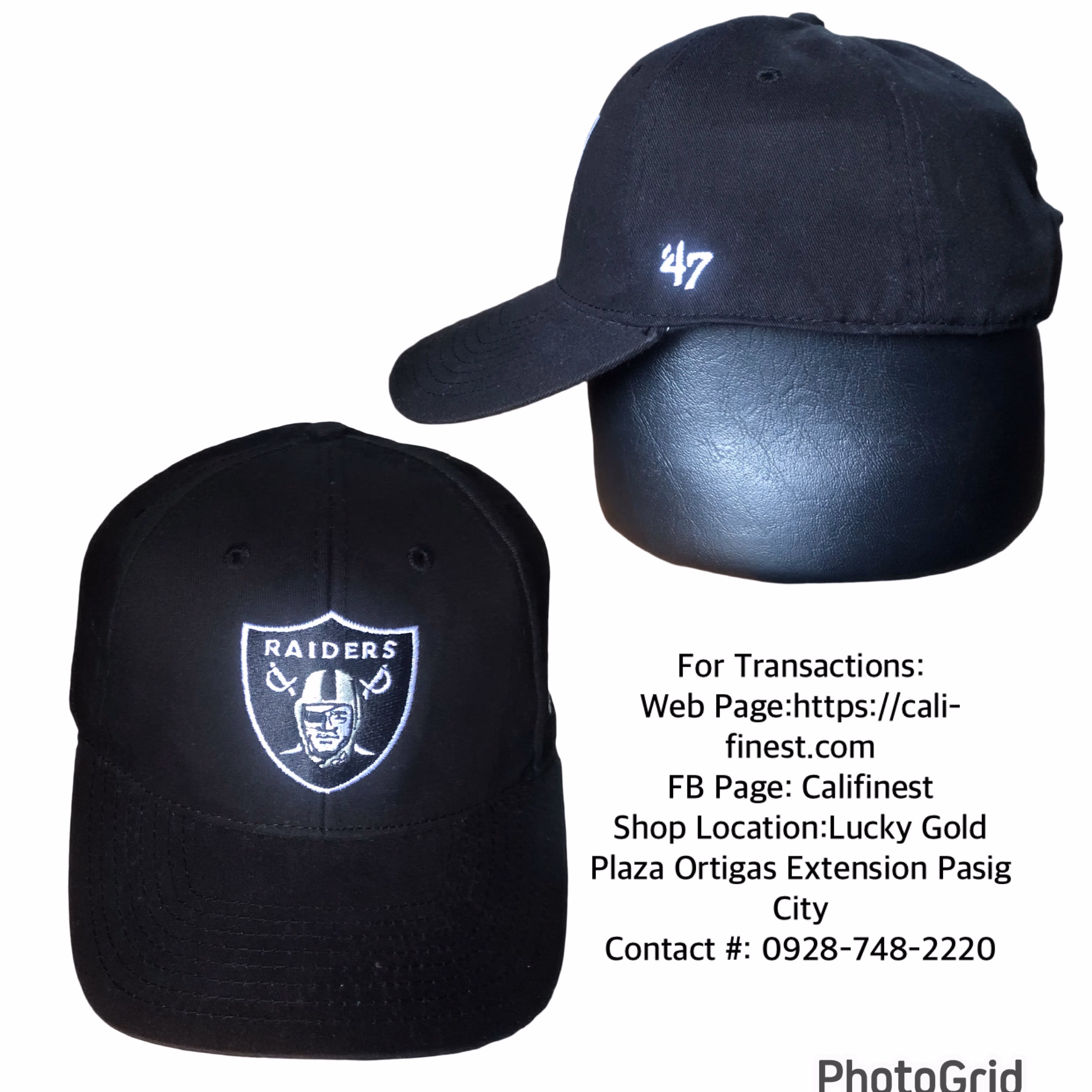 Las Vegas Raiders ‘47 brand NFL OSFA Hat Cap Football