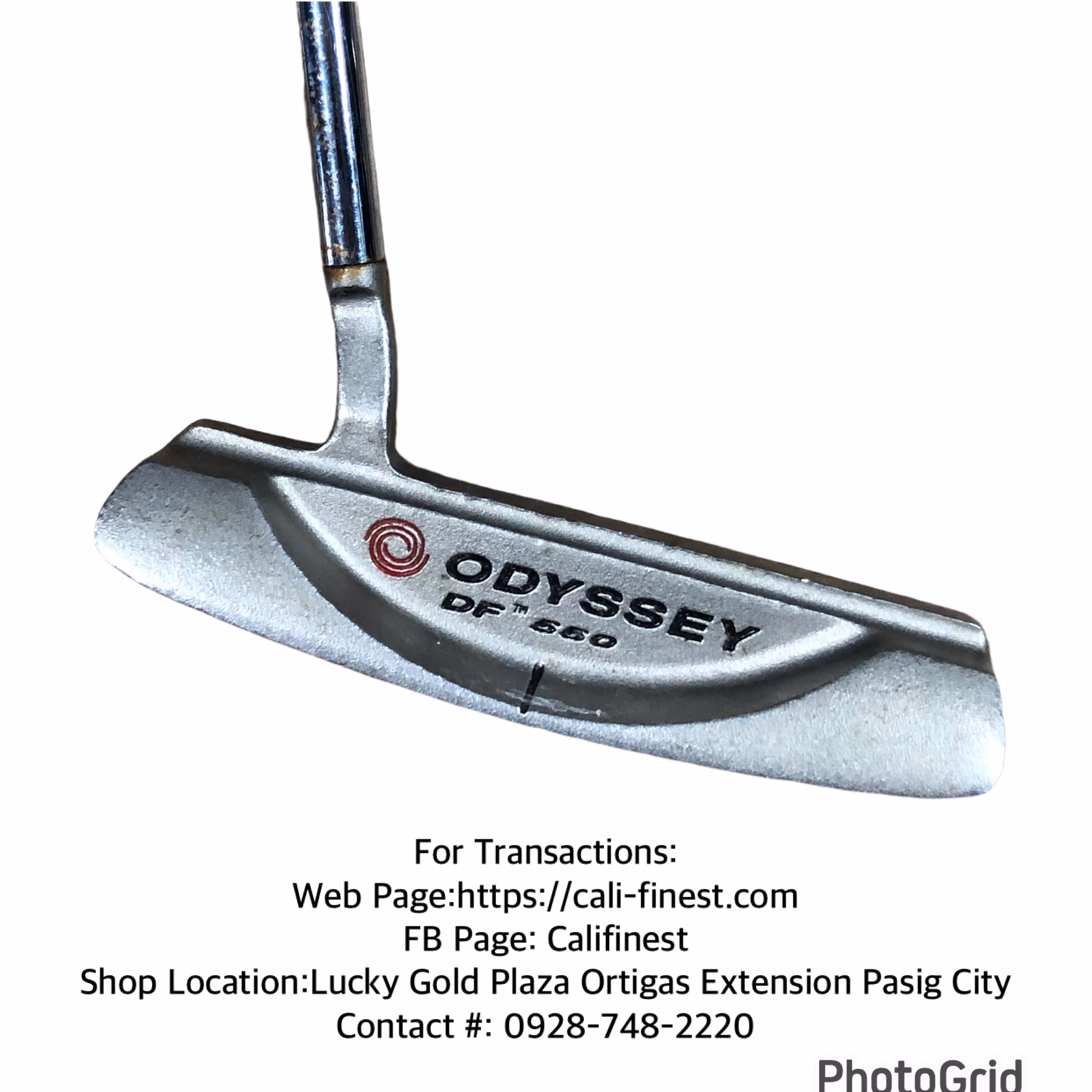 Odyssey Dual Force DF 550 putter Right Handed Golf
