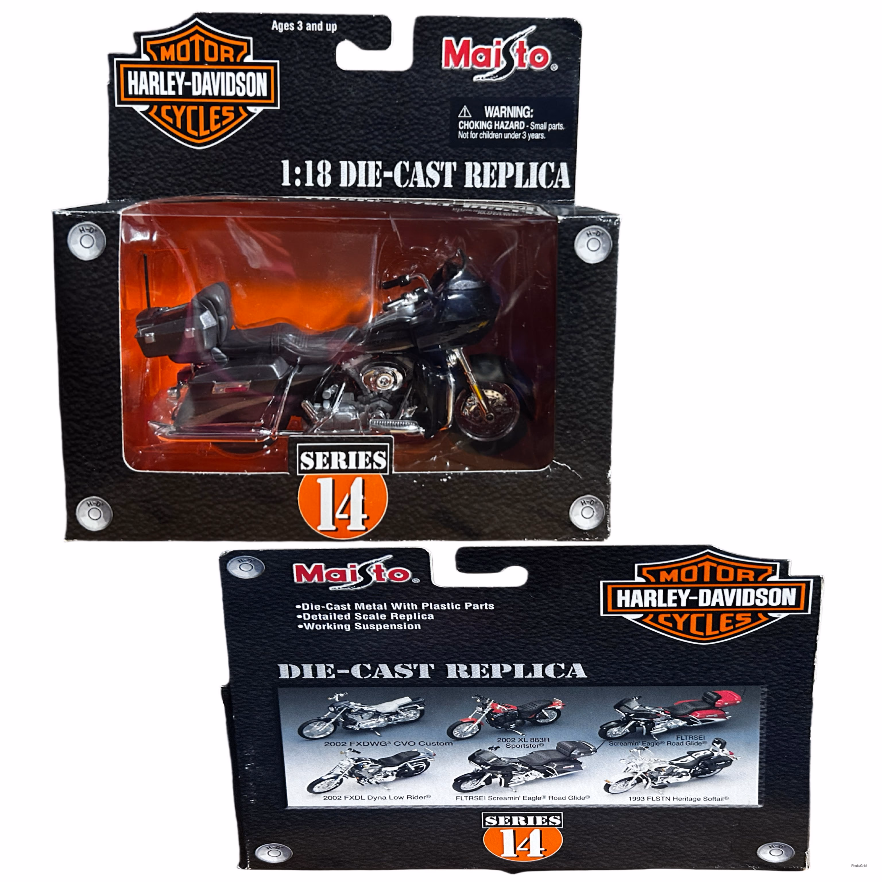 Maisto Harley - Davidson Motorcycle 1:18 Die-Cast Replica  CO#009 