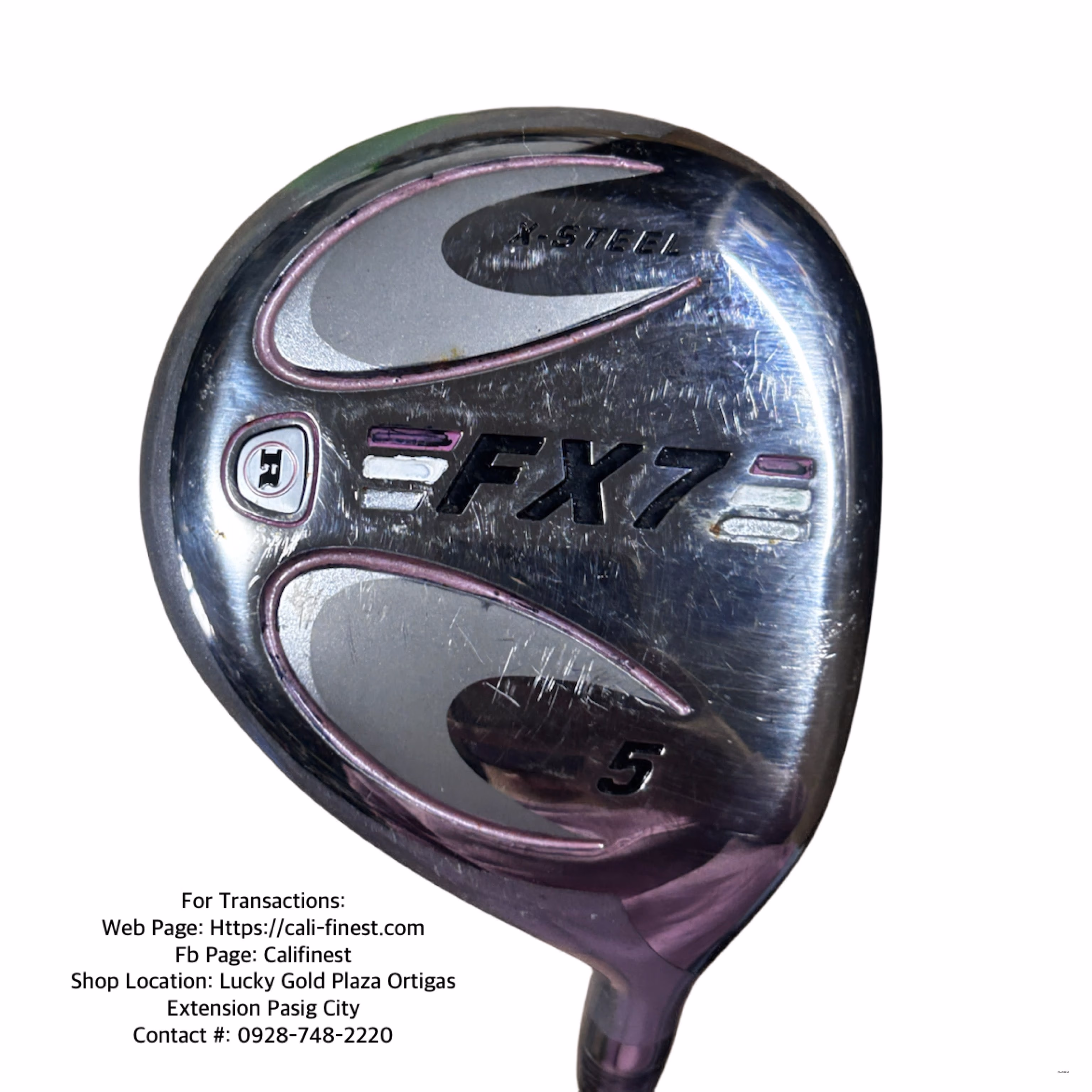 Ladies Flex 5 FX7 X-Steel 18degree, Right Handed 