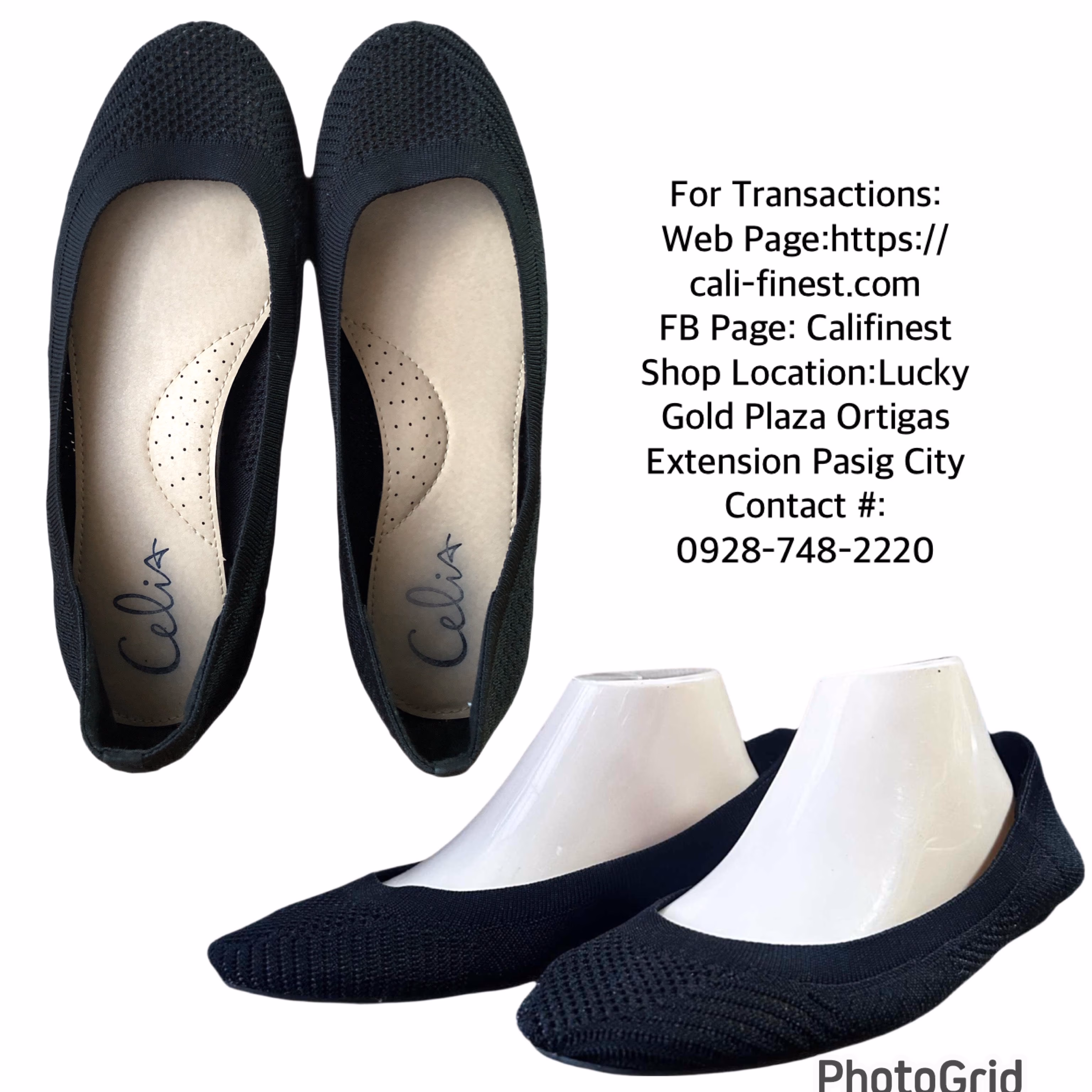 Celis Women’s Vallie Black Flat Shoes