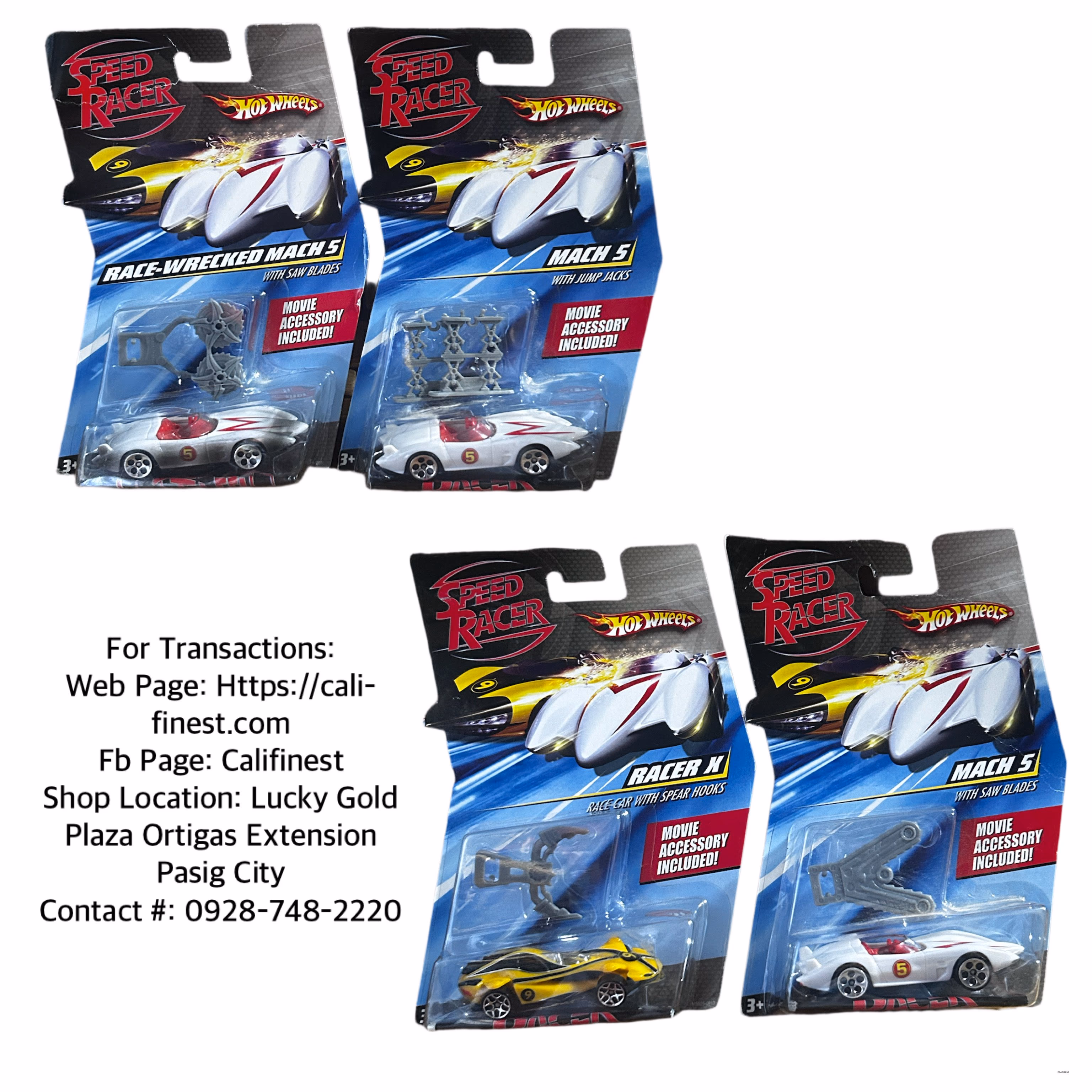 Hot Wheels Speed Racer Cars Vehicles 