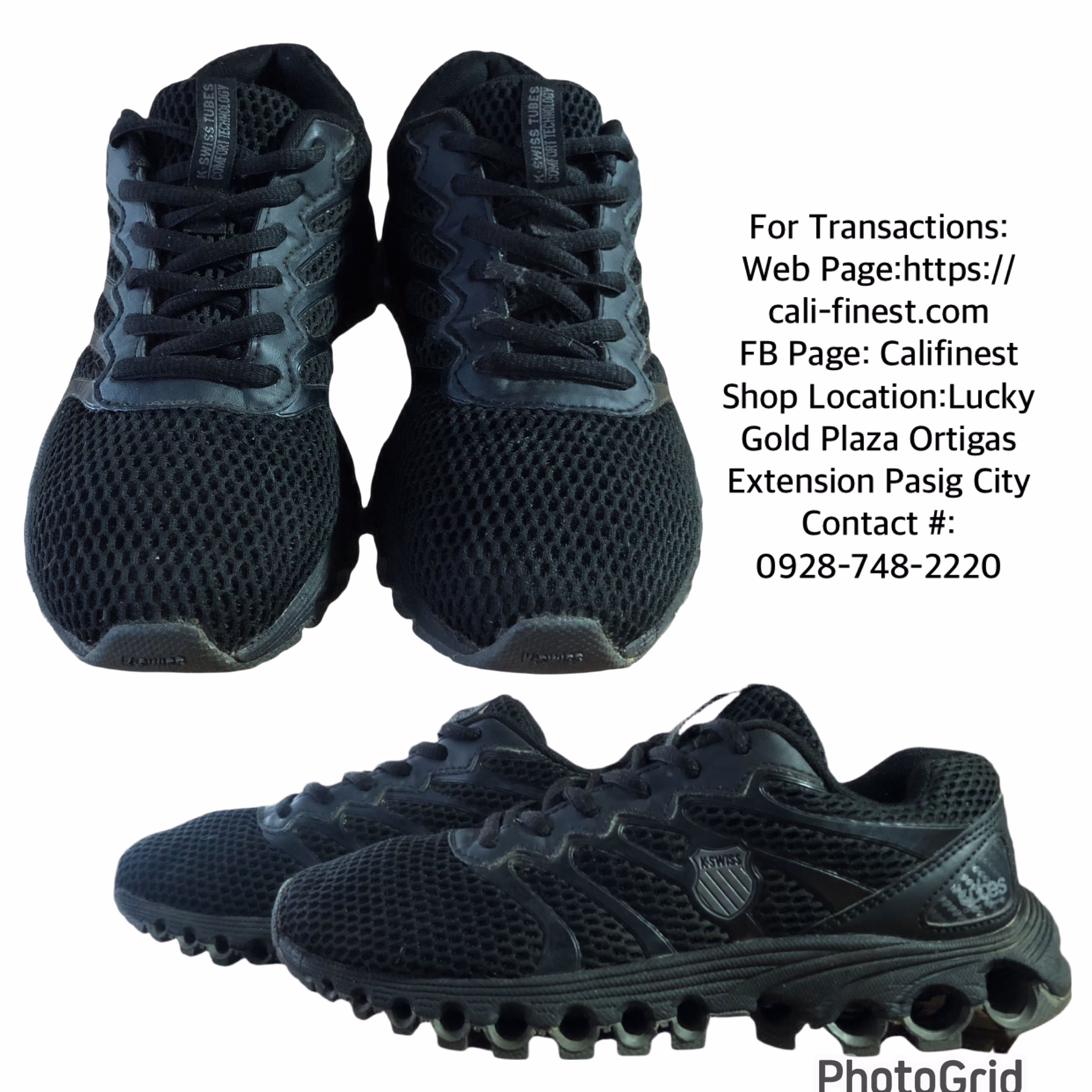 K-Swiss Tubes Comfort 200 Black Running Shoes