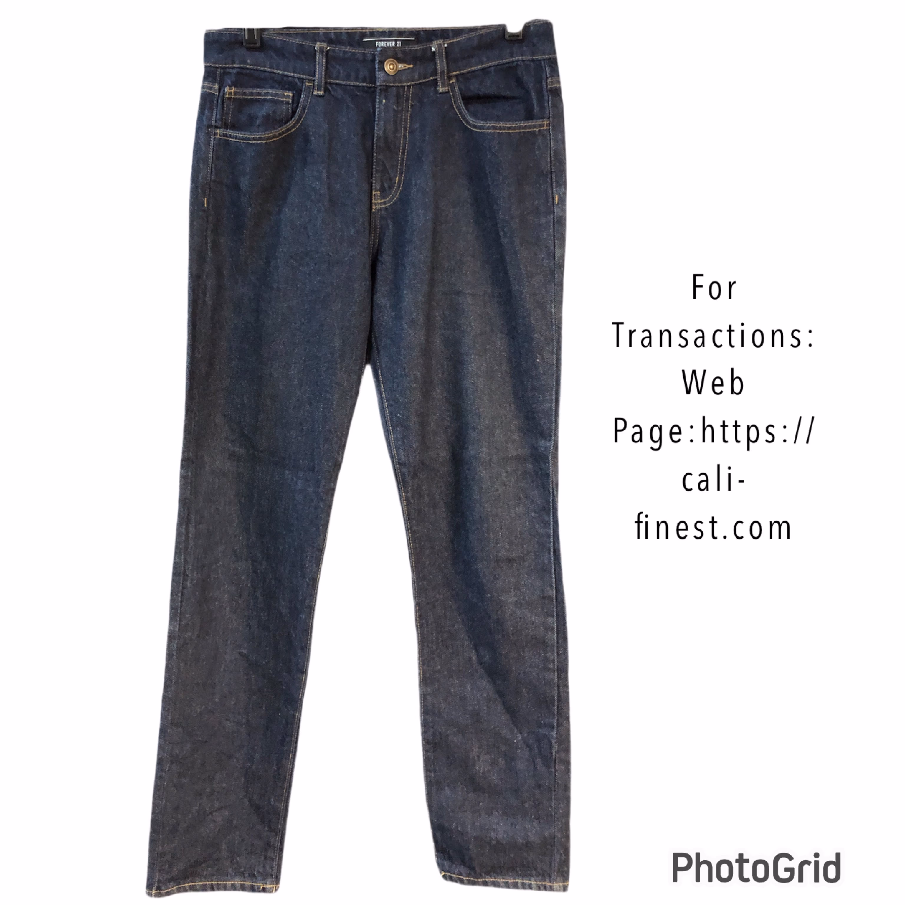 Forever 21 Mens Denim Jeans   B#0079 