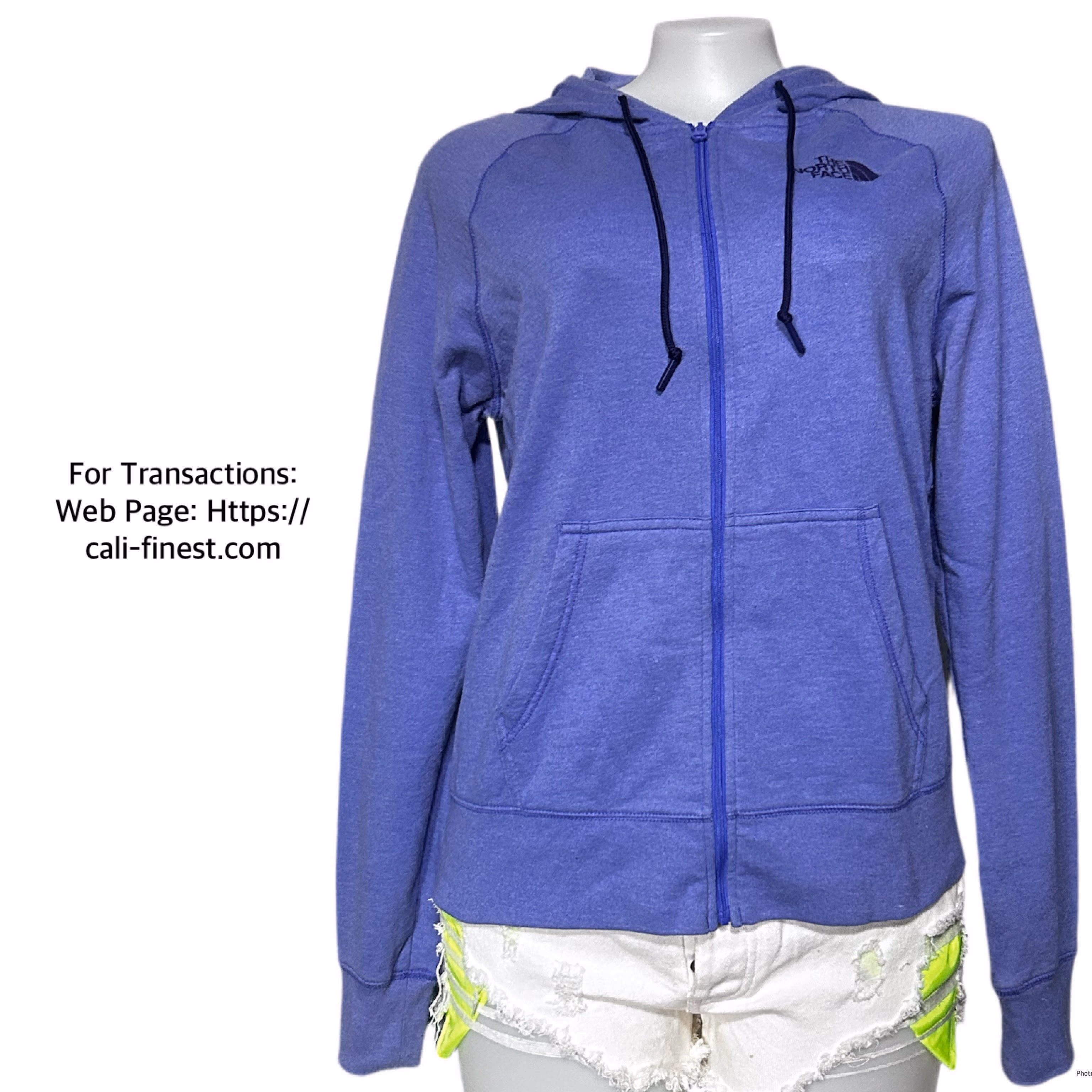 The North Face Women’s Full Zip Mezzaluna Hoodie Jacket  Large