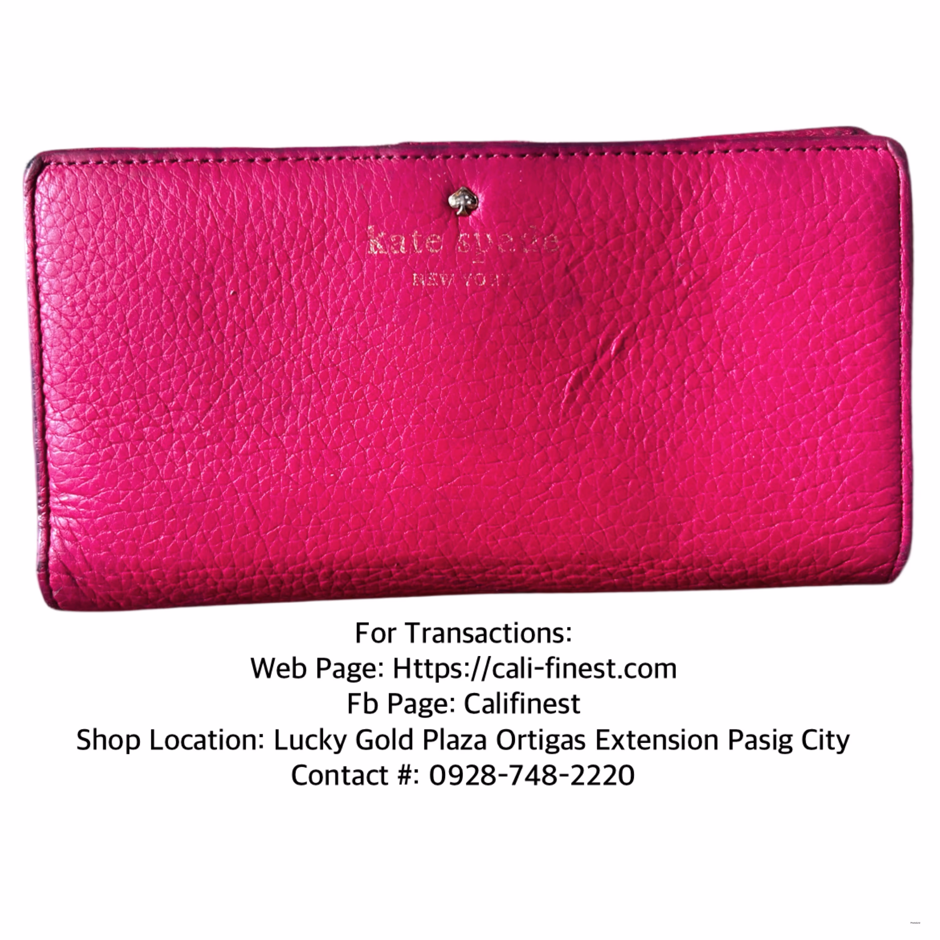 Kate Spade New York Women Wallet Pink   BA#0066 