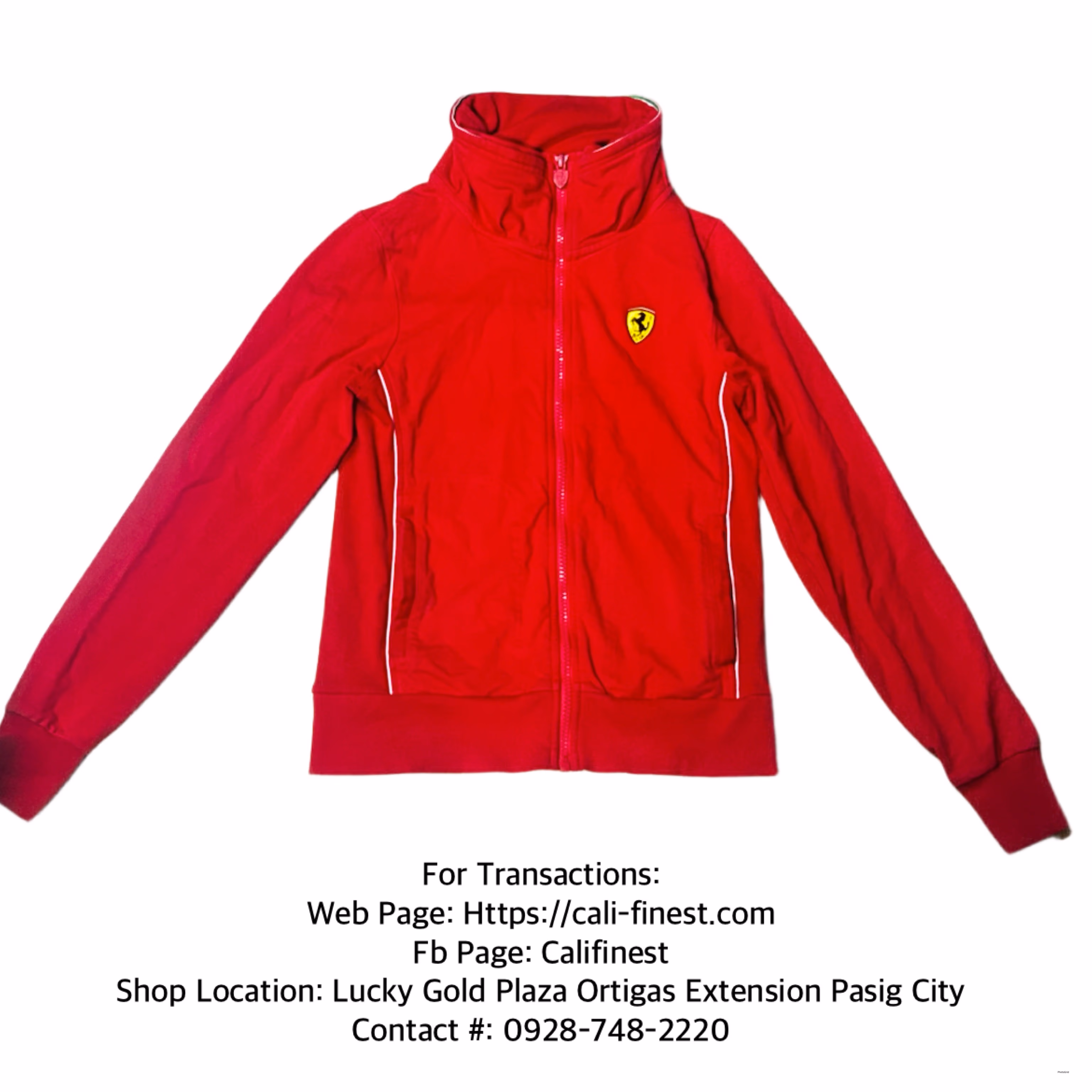 Ferrari Scuderia Jacket for Kids Size Small
