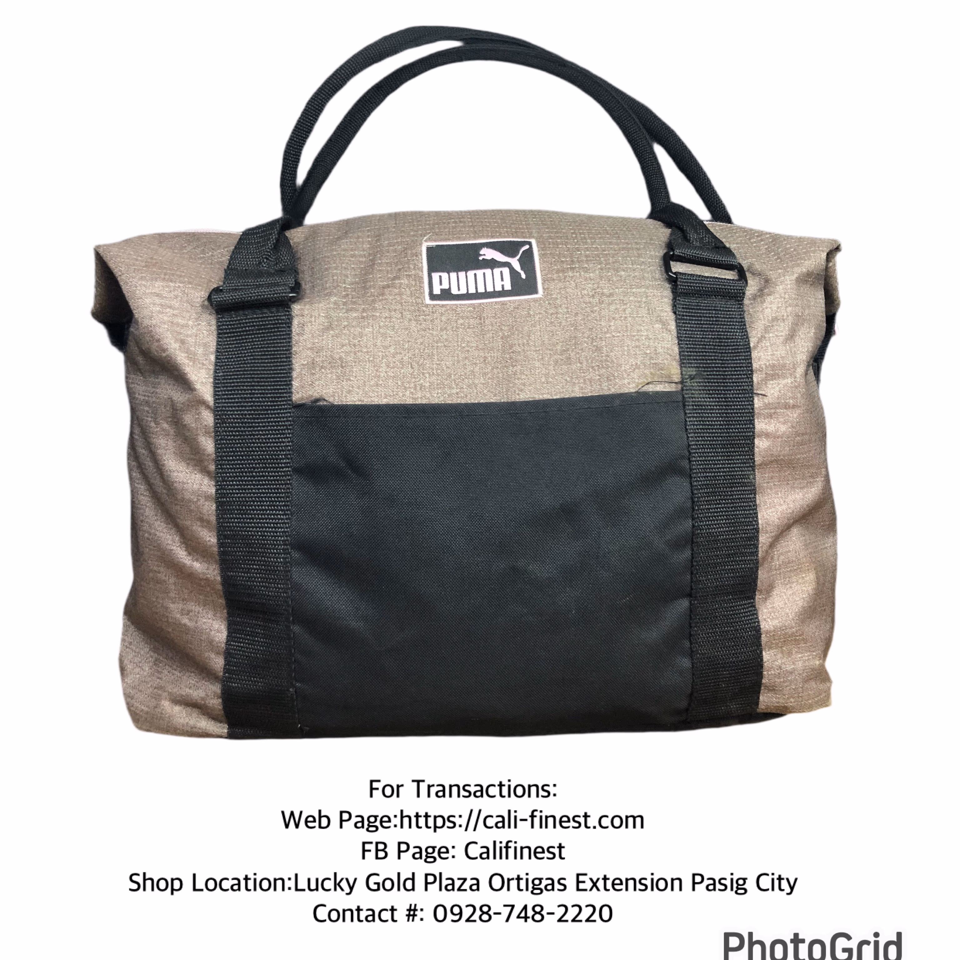 Puma Evercat Jane Tote Bag pink/black/grey