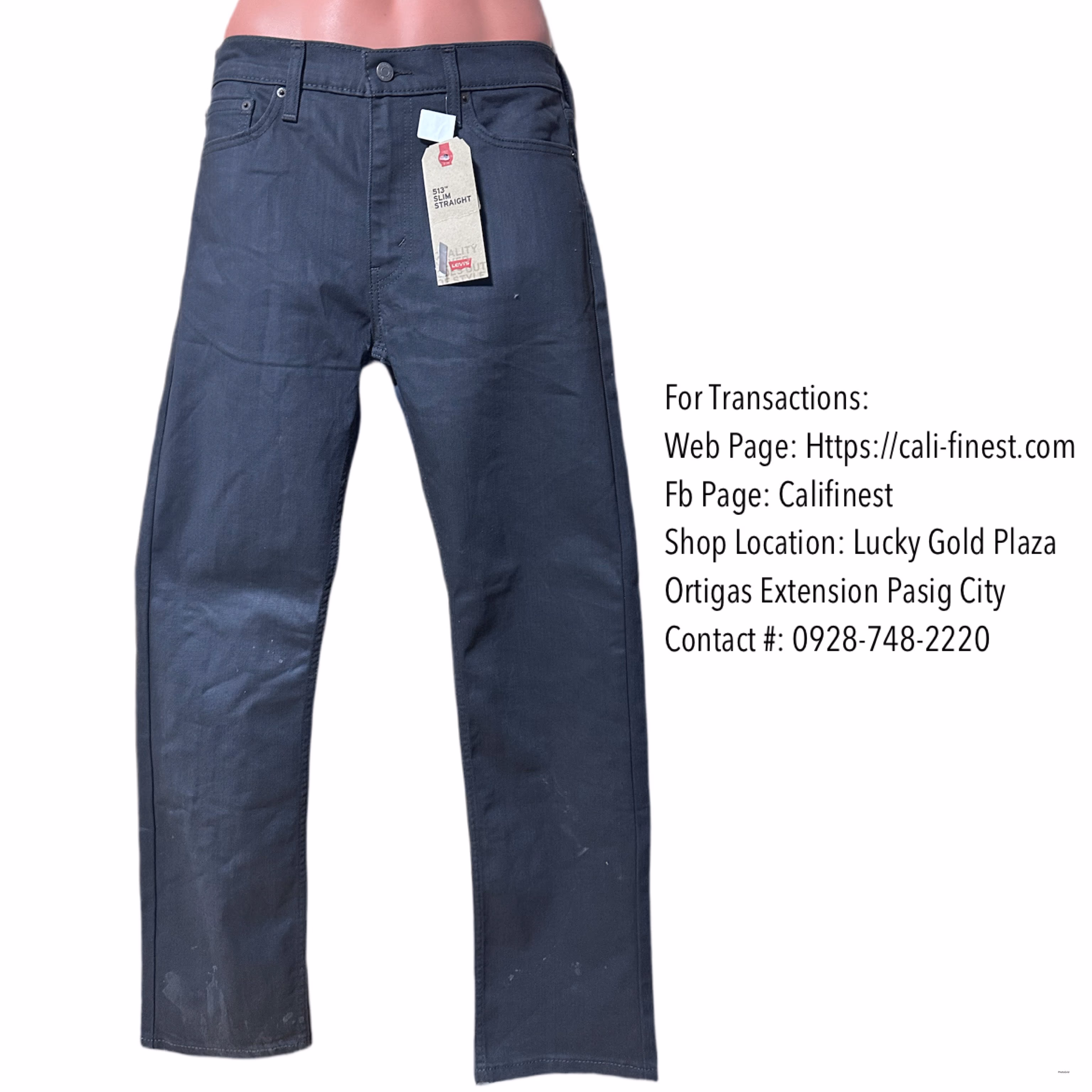 Levi’s 513 Slim Straight , Men's Fashion, Bottoms