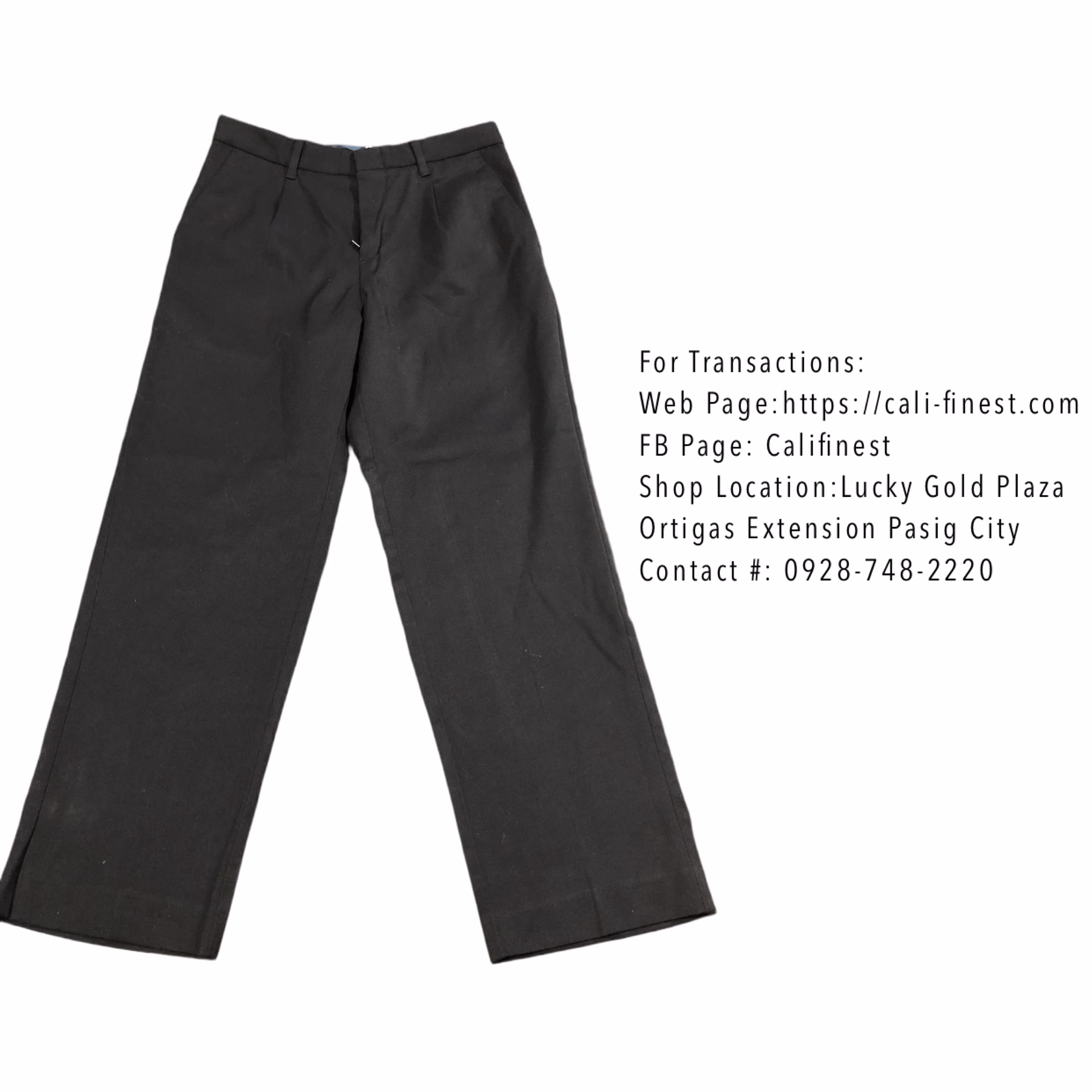 Women’s Trousers Black, Size 10R