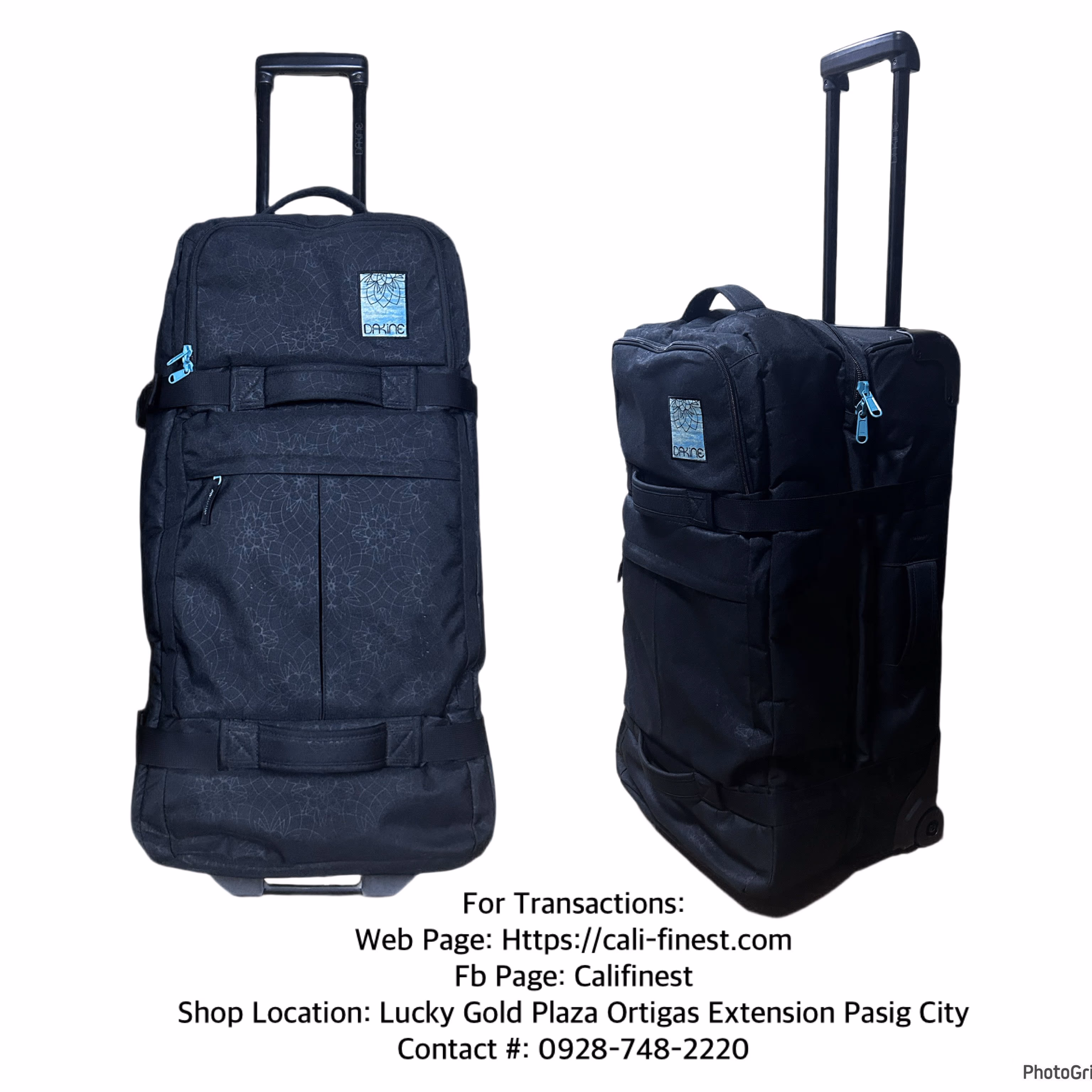 Dakine Split Roller 65L Wheeld duffel Bag