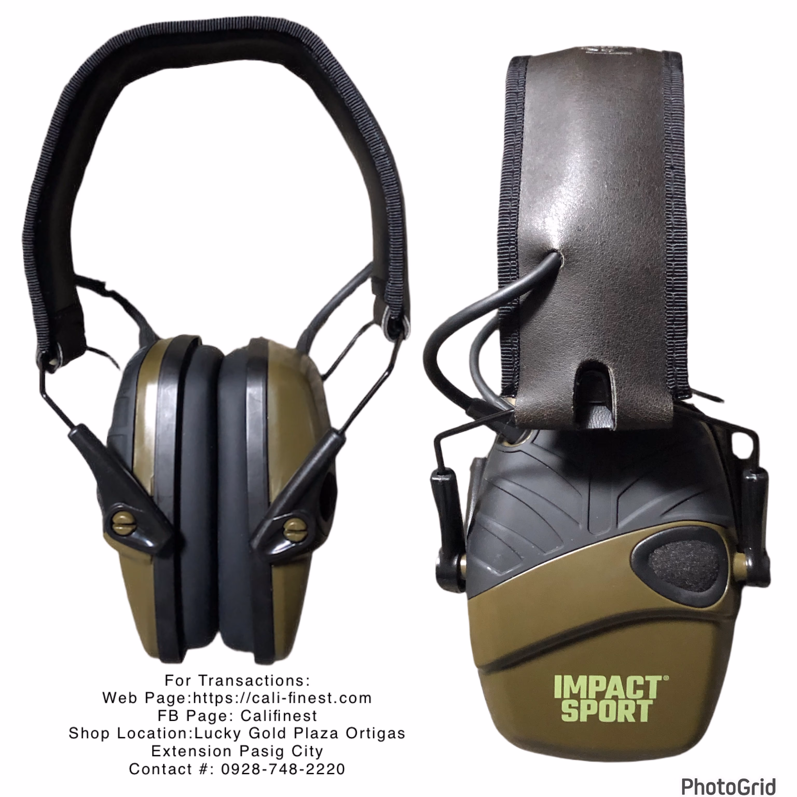 Howard Leight Impact Sport electronic earmuffs  EL#564