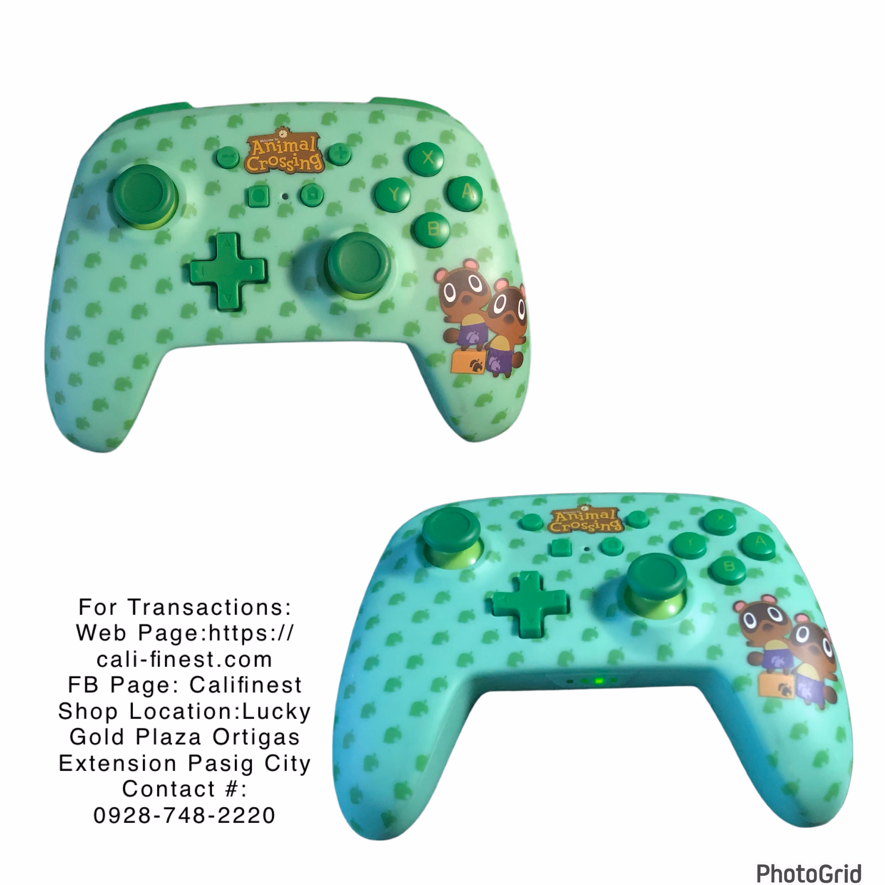 Power A Enhanced Wireless Controller for Nintendo Switch- Timmy & Tommy Nook 