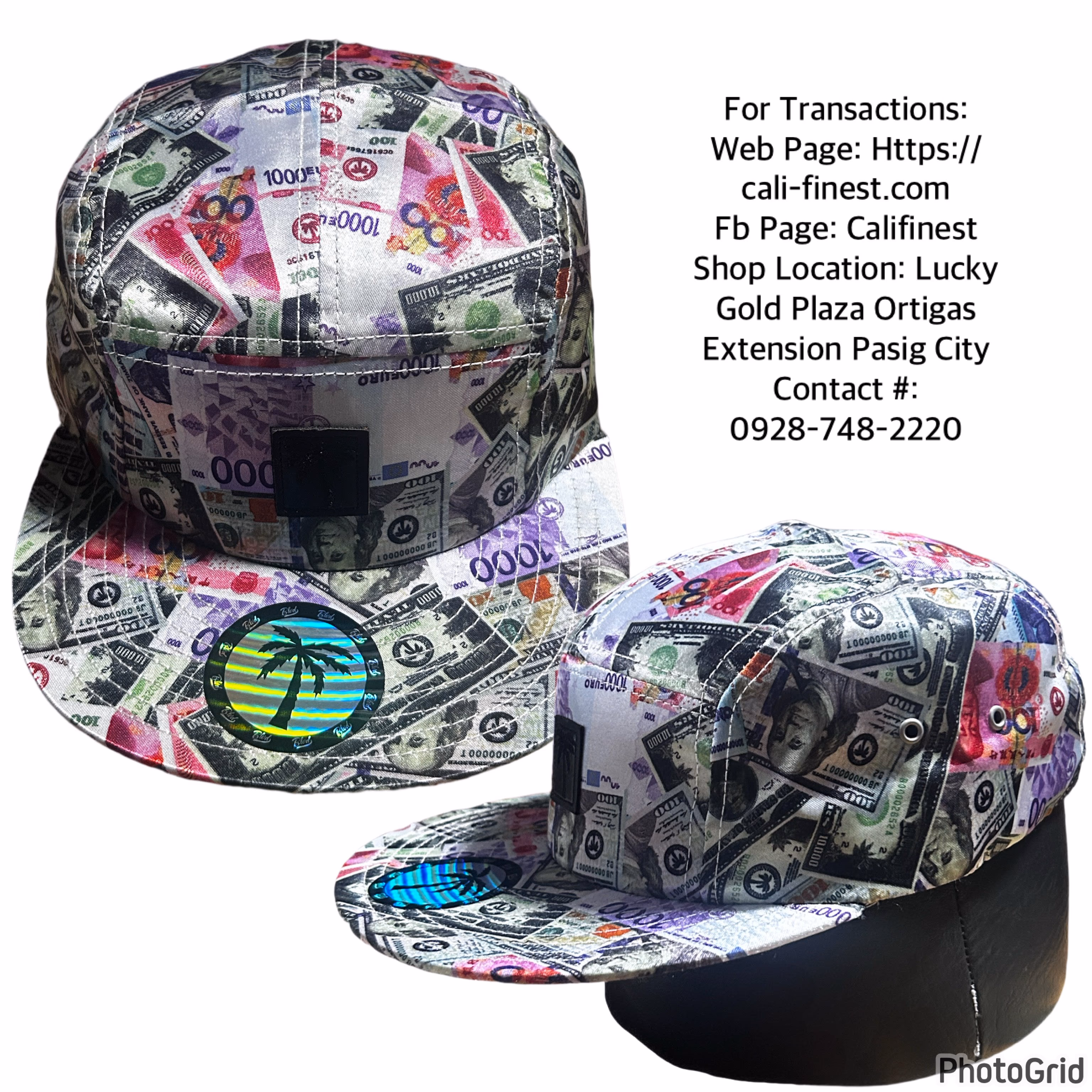 Money BLVD Supply Hat Cap Adjustable   C#0048 