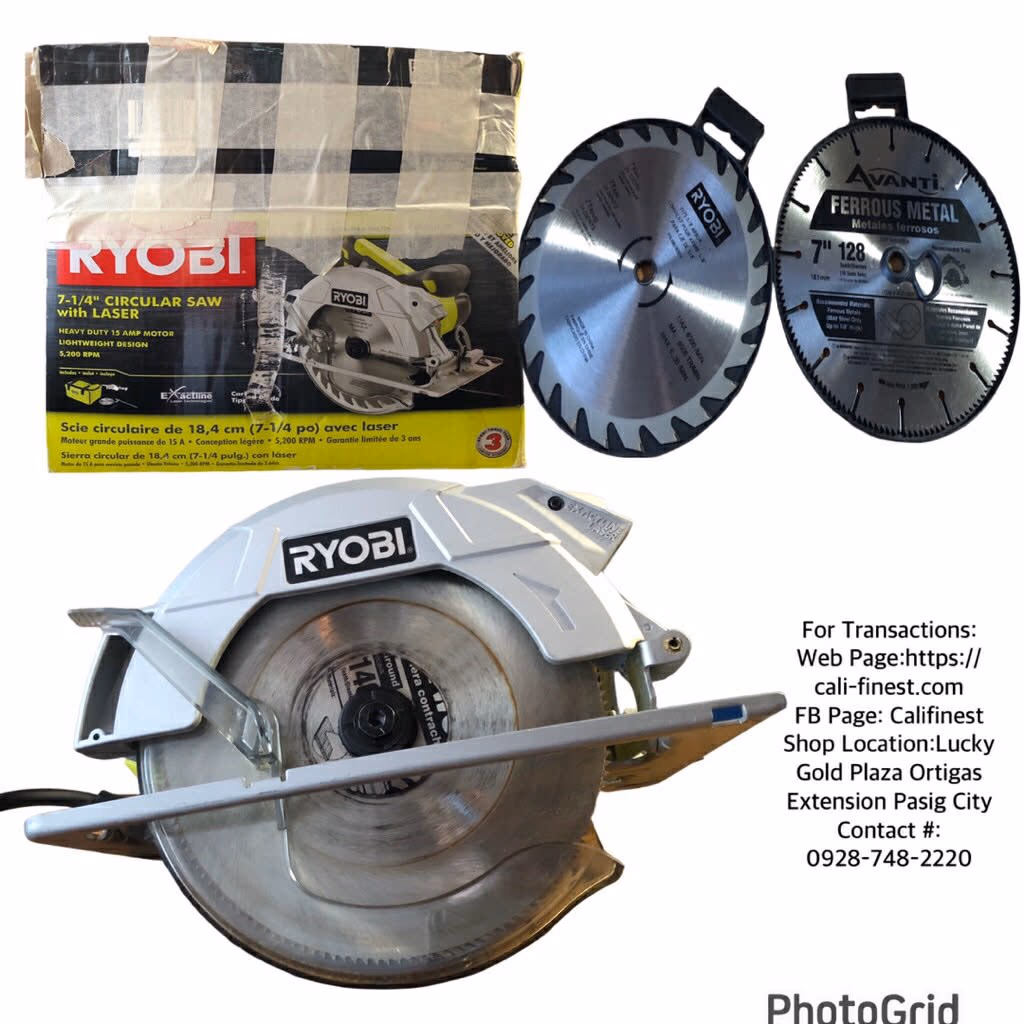 Ryobi CSB144LZ 15AMP 7¼” Corded Circular Saw with Laser Line  PT#004