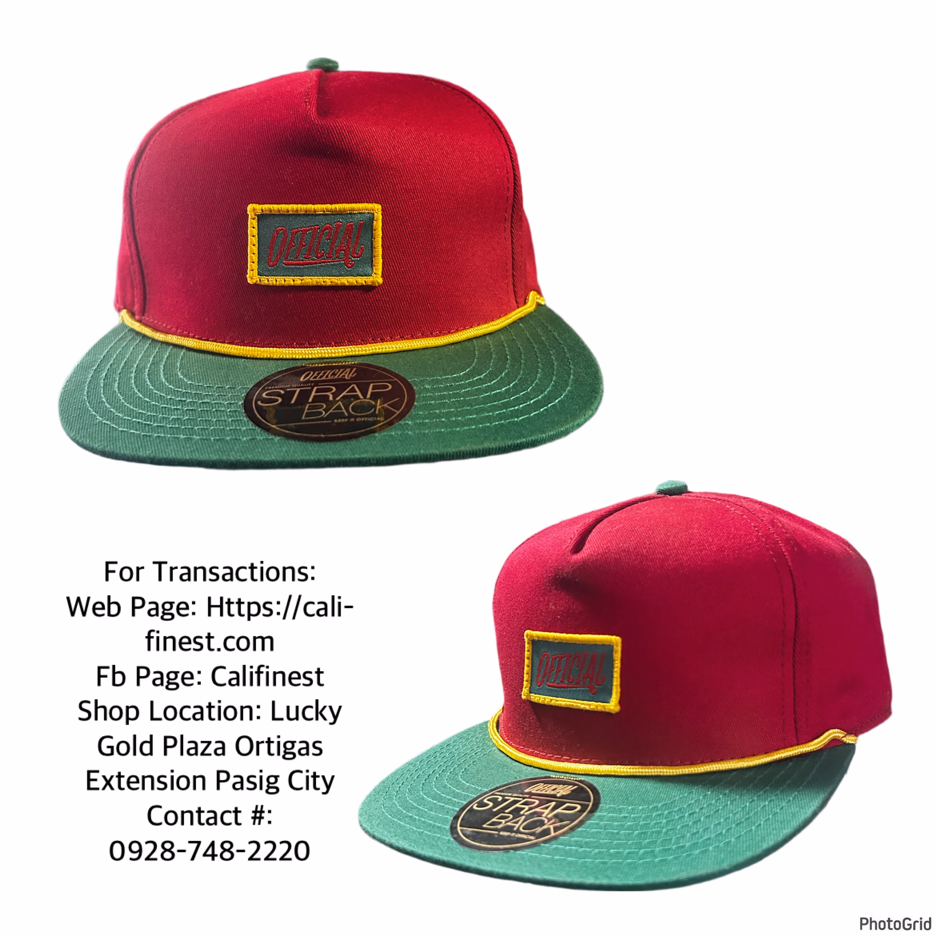 NWOT keep it Official California Brand Strap Back Hat Adjustable 