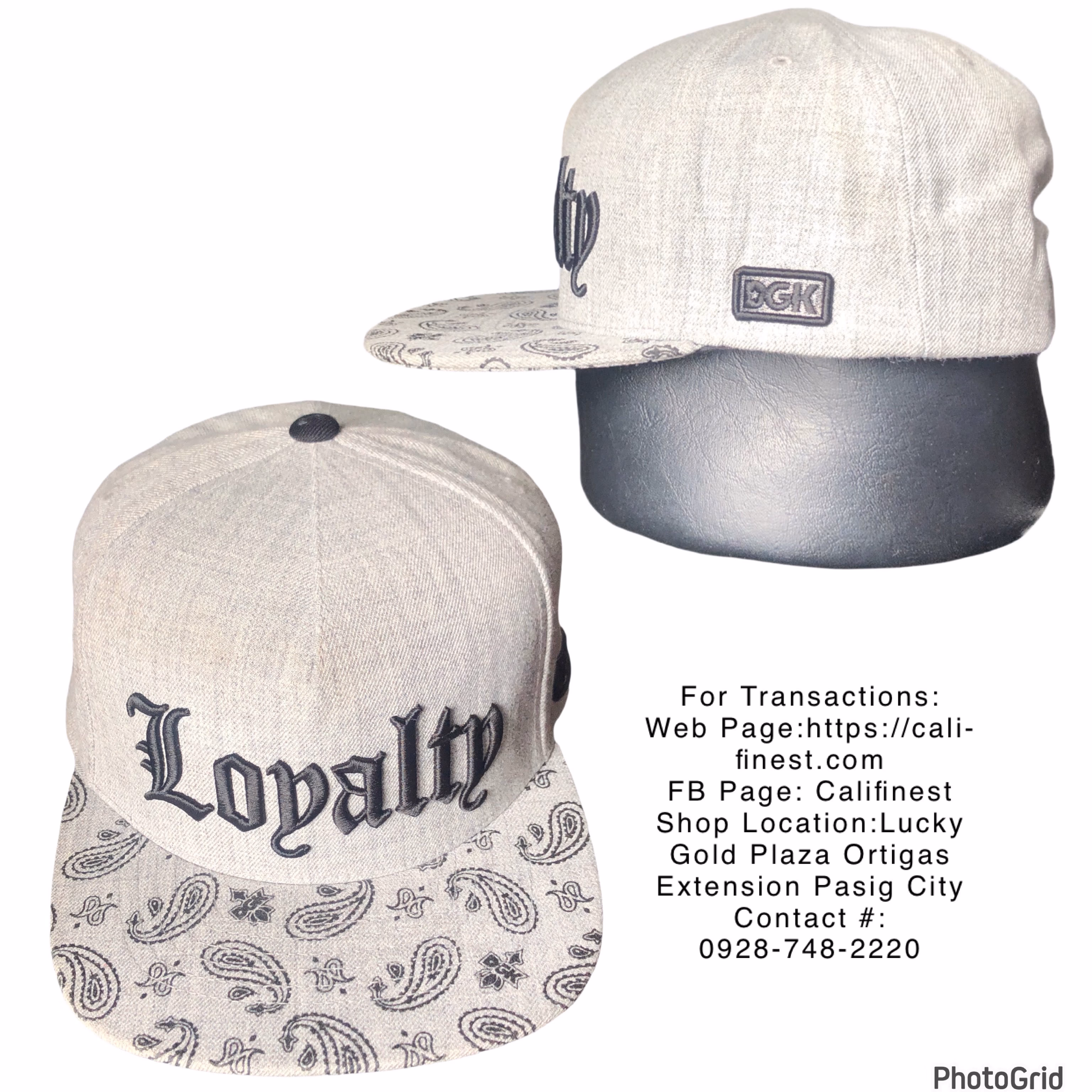 DGK Loyalty Paisley Snapback Cap