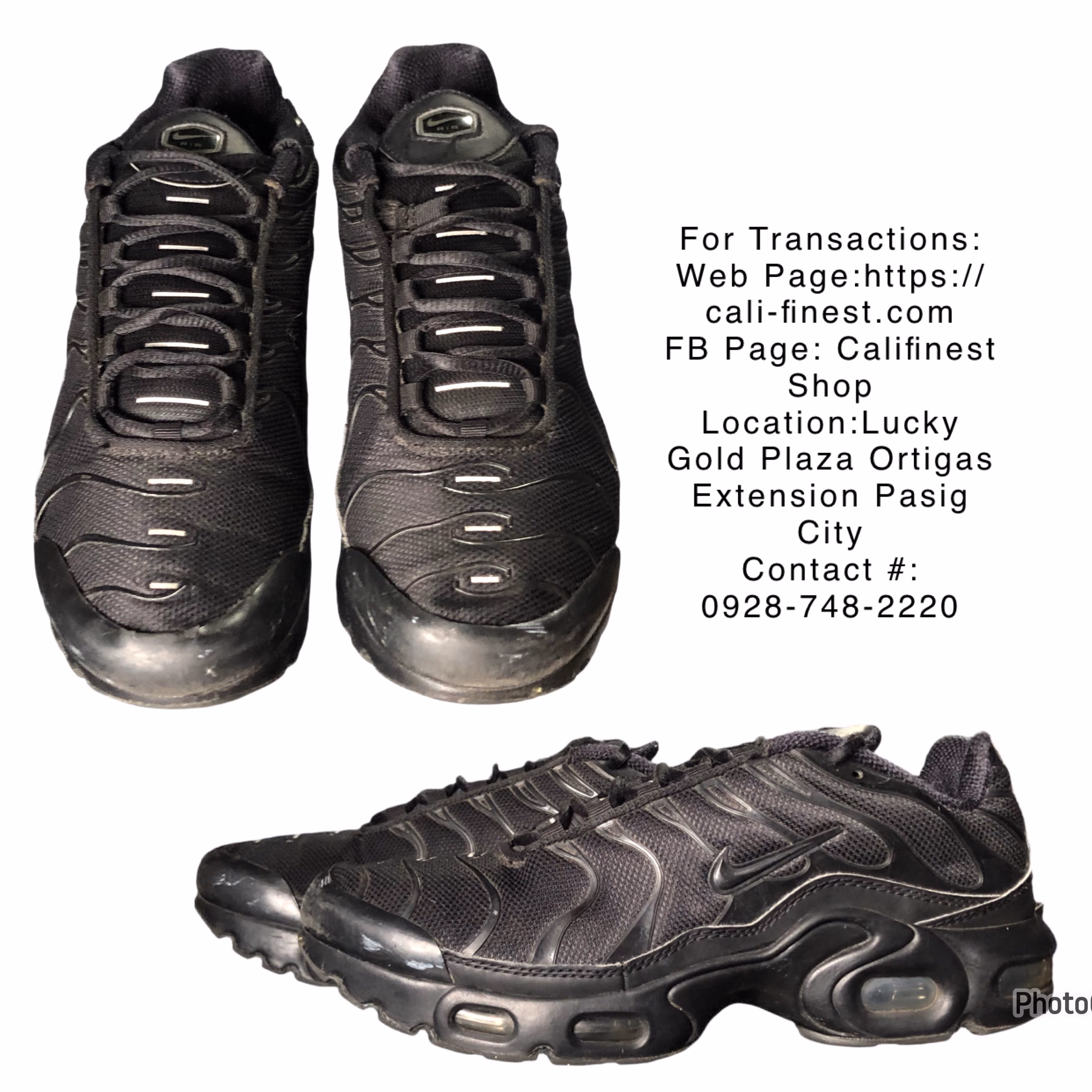 Nike Air Max Triple Black Sneaker 