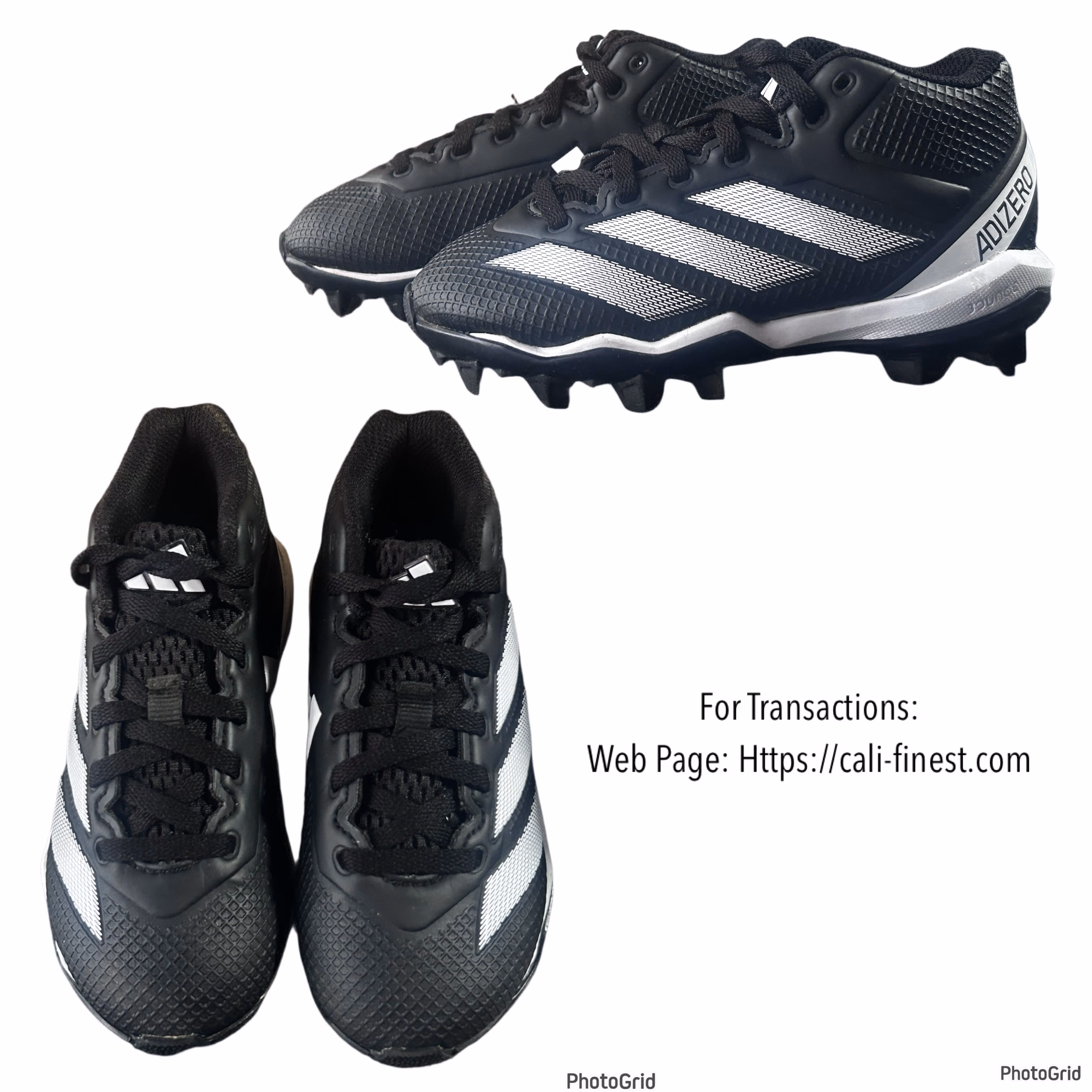 Adidas Adizero Impact.2 Molded Football Cleats for kids 