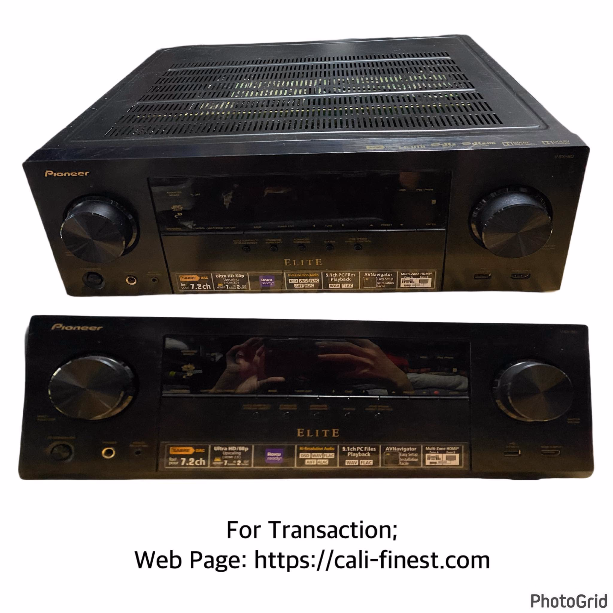 Pioneer Elite AV Receiver VSX-80